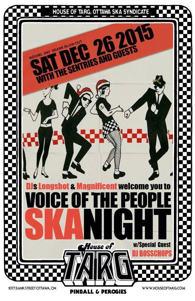 SKA NITE: Voice of The People Boxing Day Spectacular - The Sentries & Guests