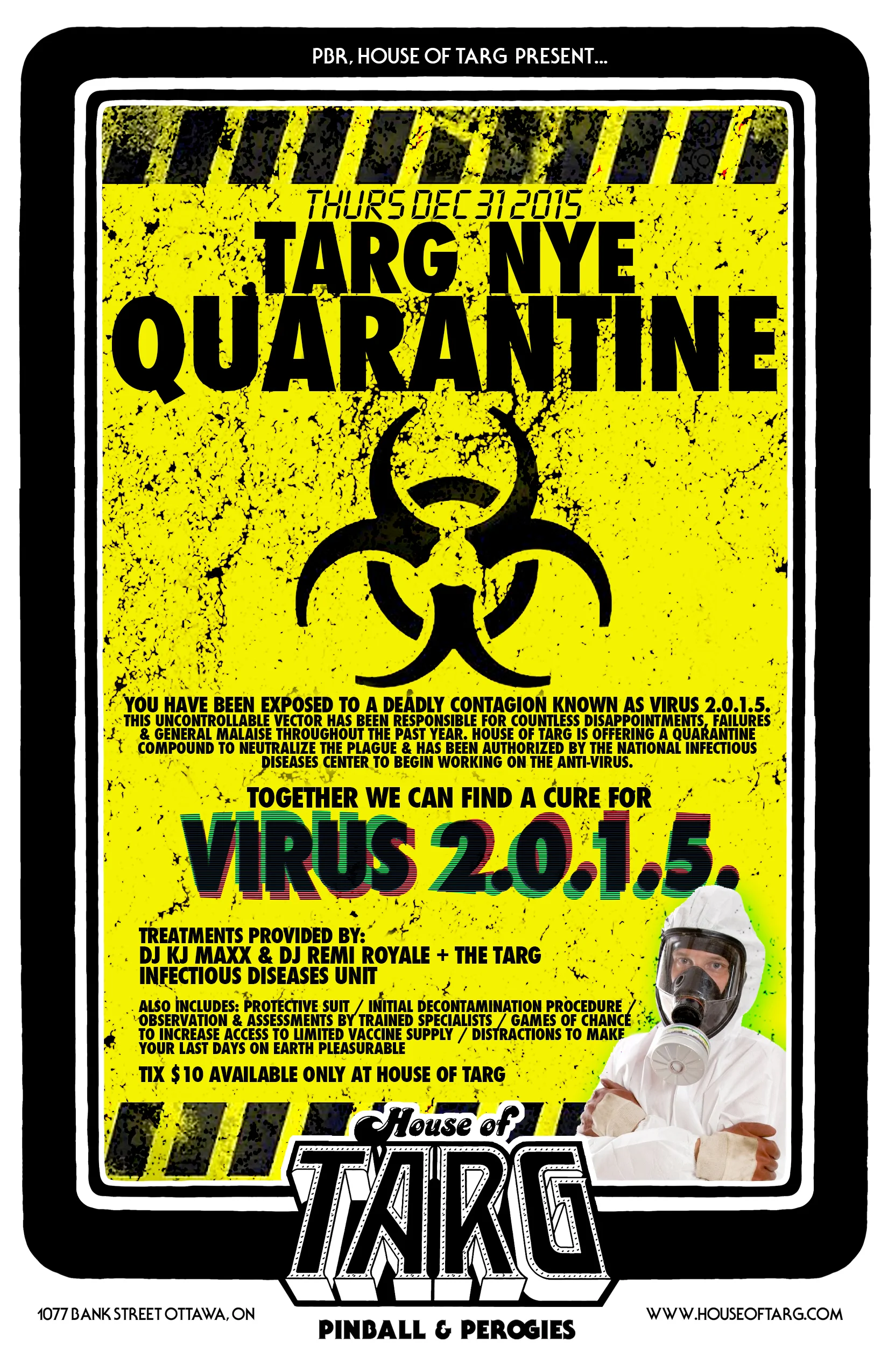 TARG NYE: QUARANTINE - virus 2.0.1.5.