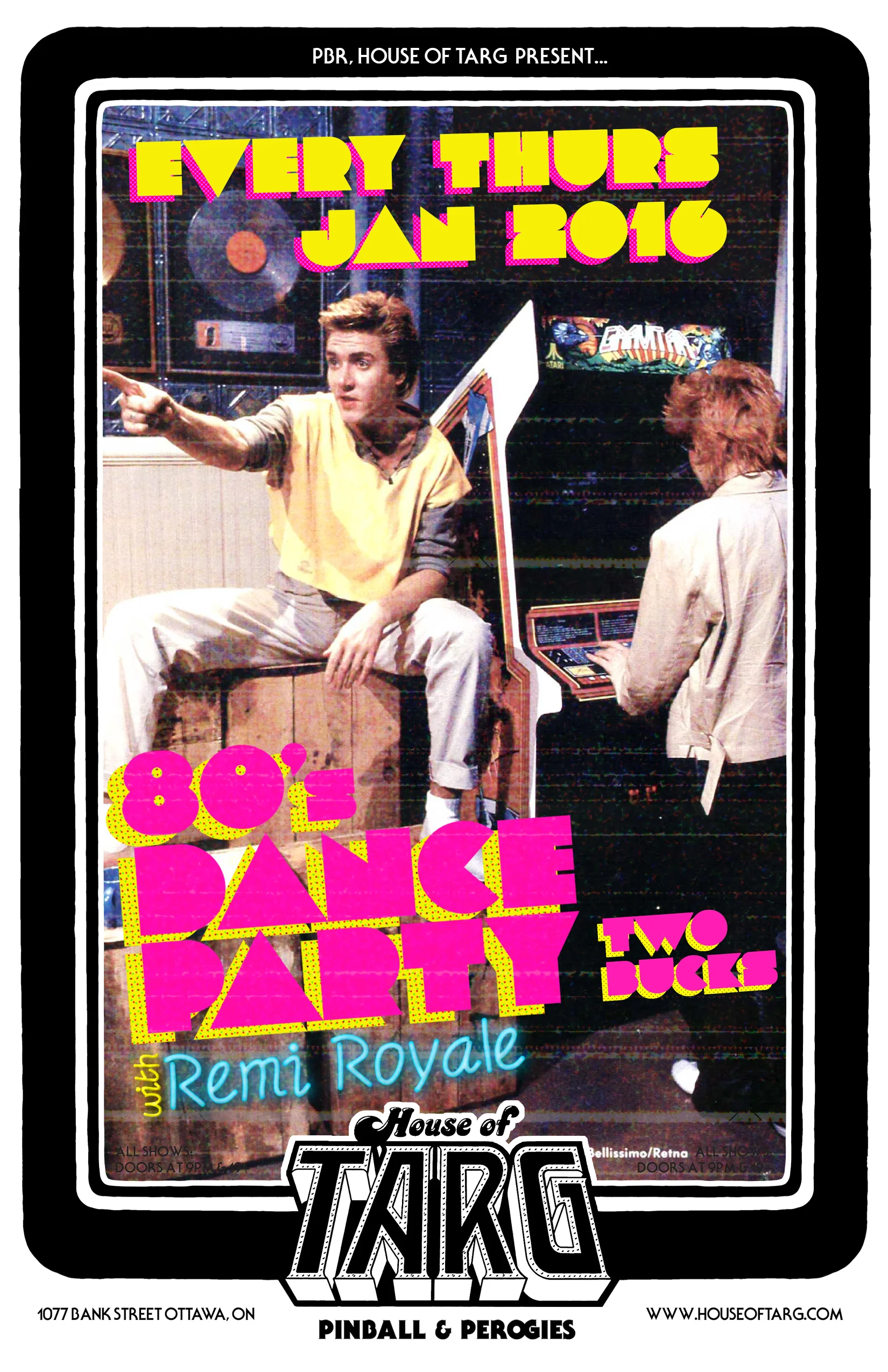 80's DANCE PARTY with REMI ROYALE
