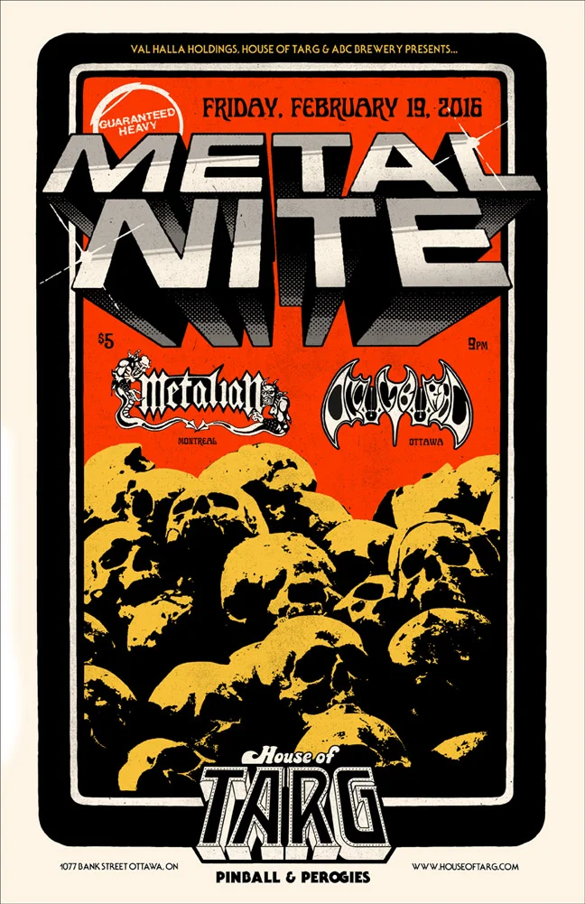 METAL NITE: Metalian + Occult Burial