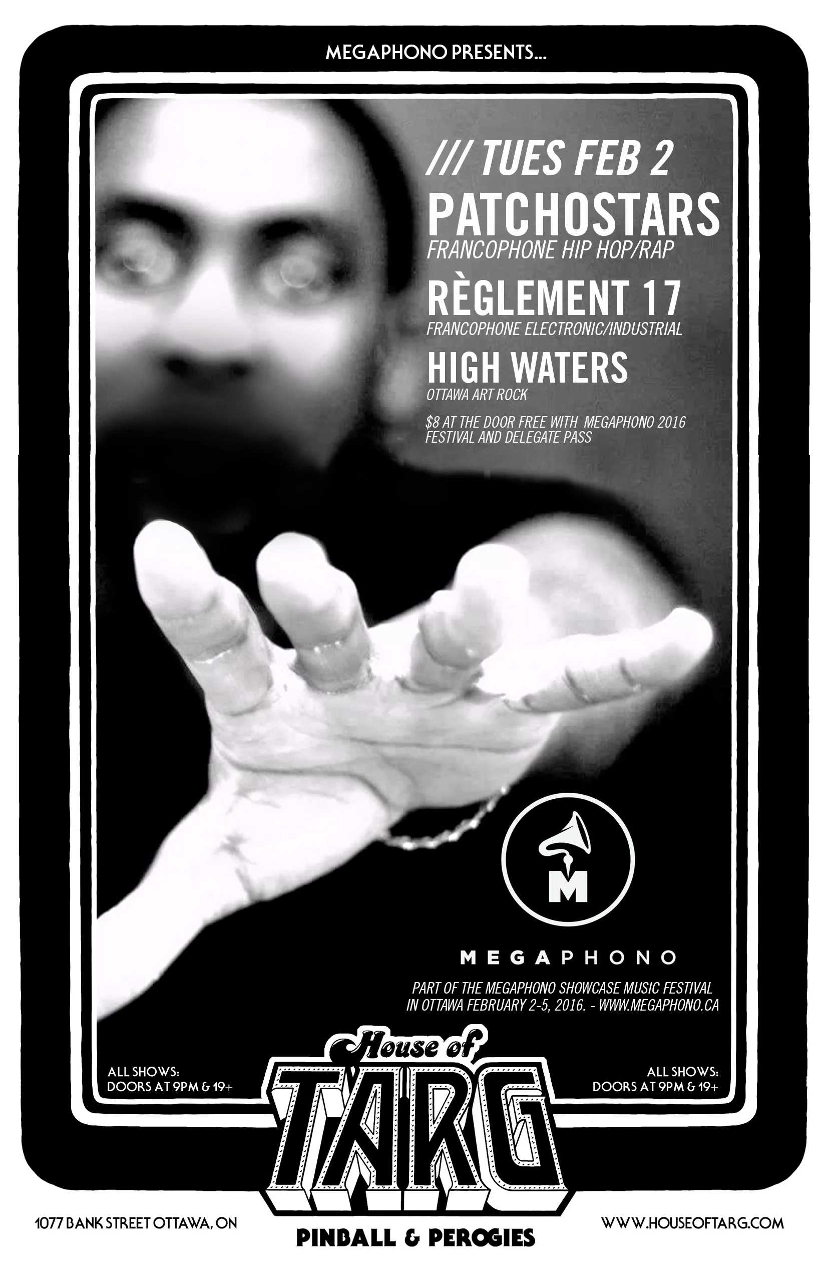 PATCHOSTARS + RÈGLEMENT 17 + HIGH WATERS