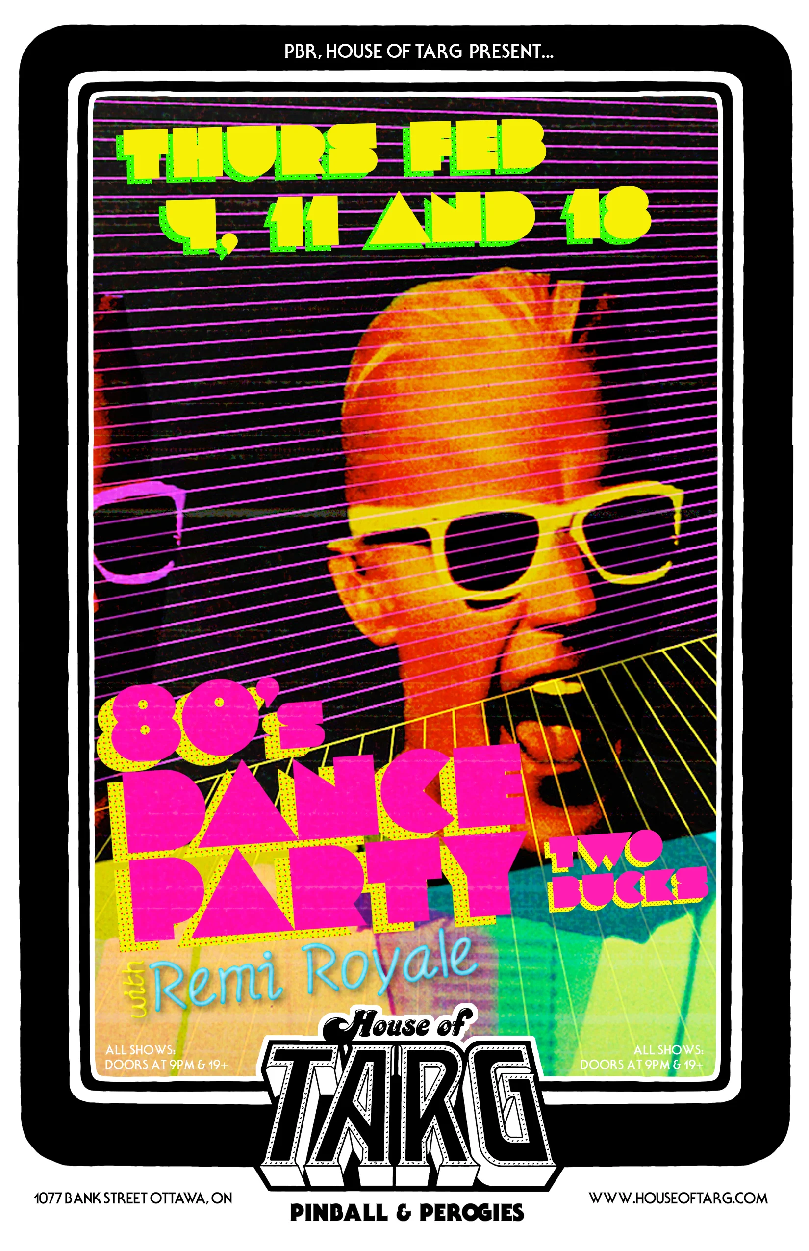 80's DANCE PARTY with REMI ROYALE