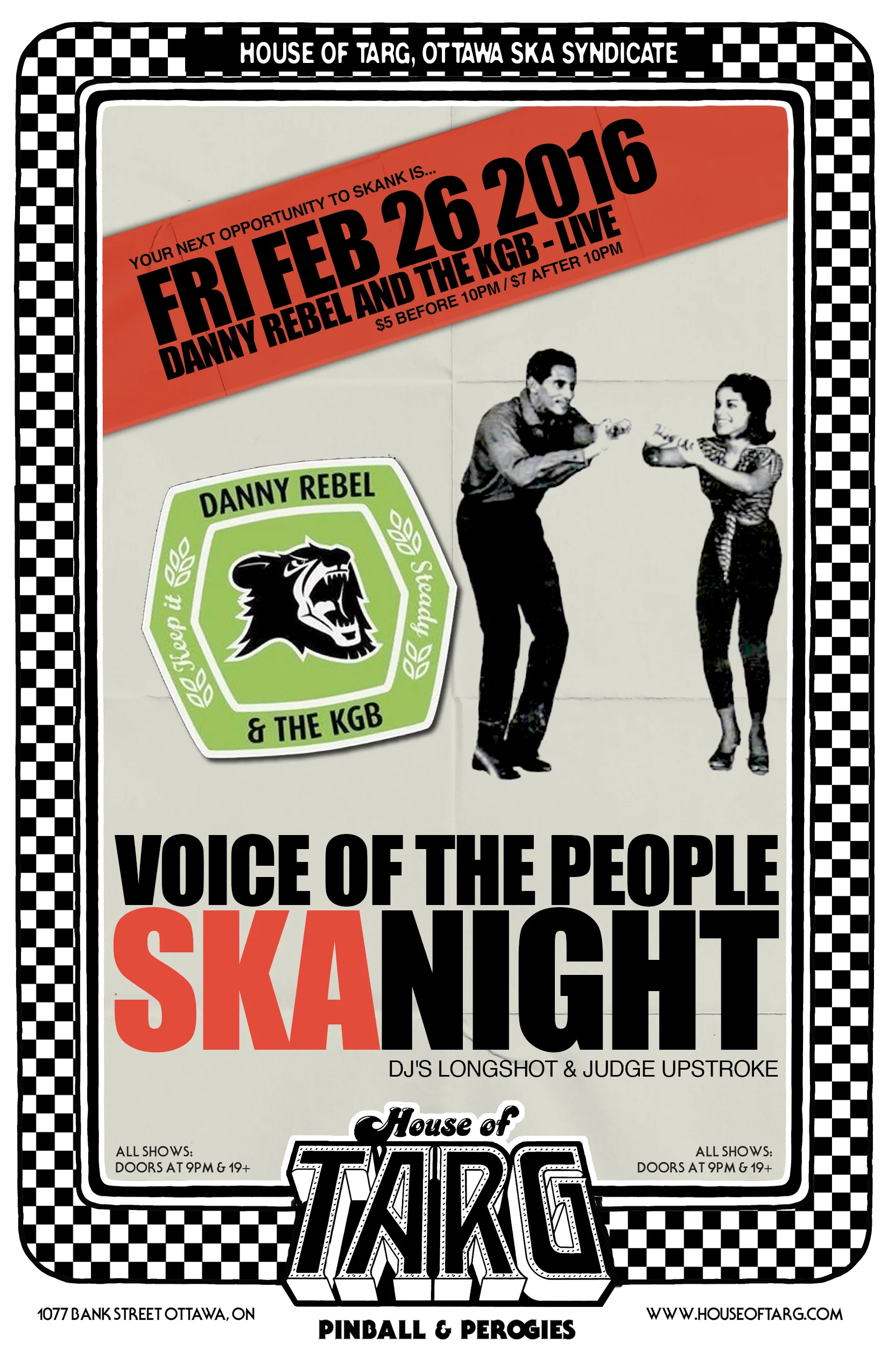 SKA NITE - VOICE OF THE PEOPLE + Danny Rebel & The KGB