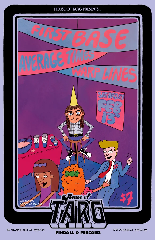 FIRST BASE + AVERAGE TIMES + WARP LINES