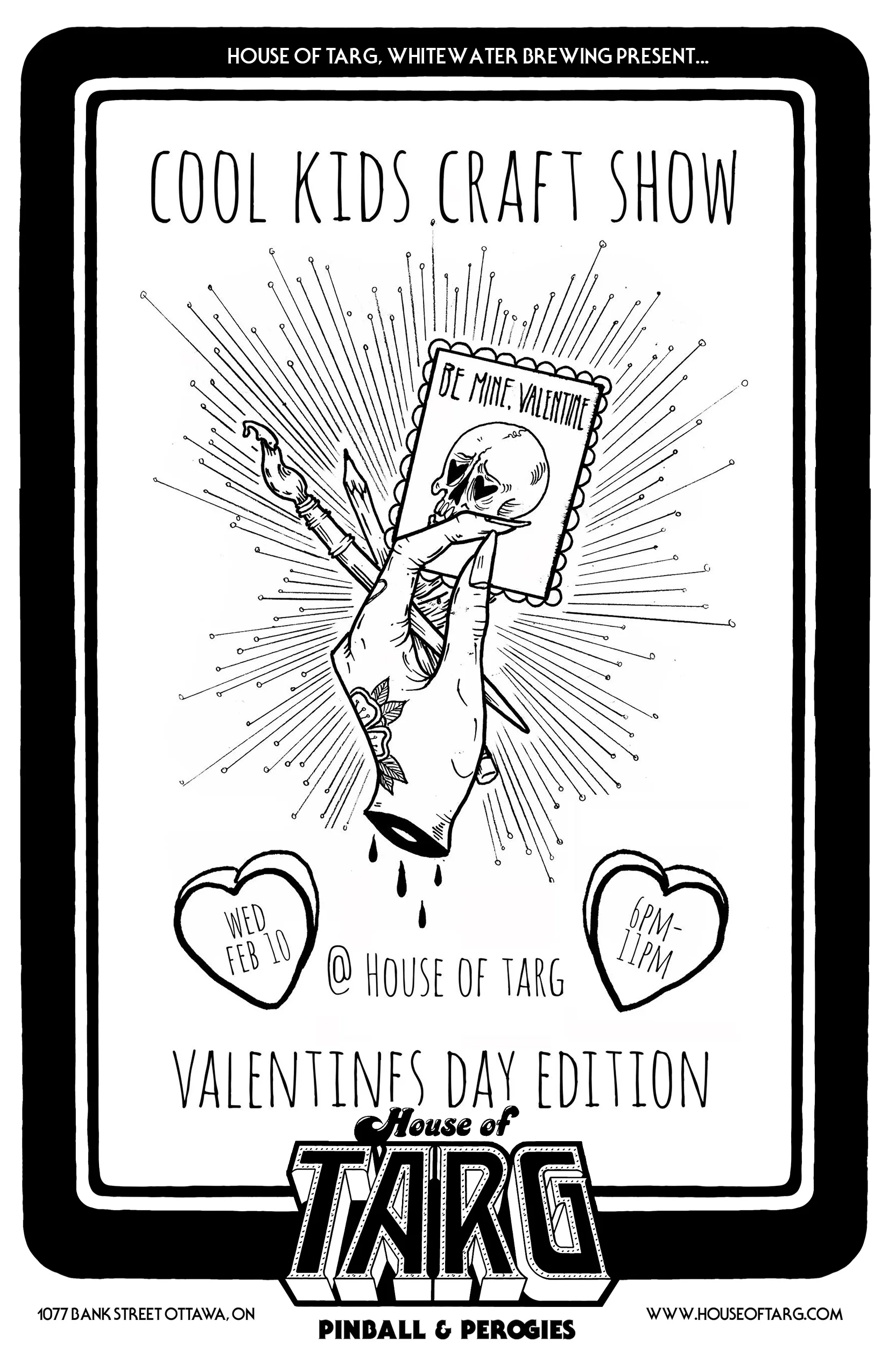COOL KIDS CRAFT SHOW: Valentines Day Sale + $1 Off Perogies
