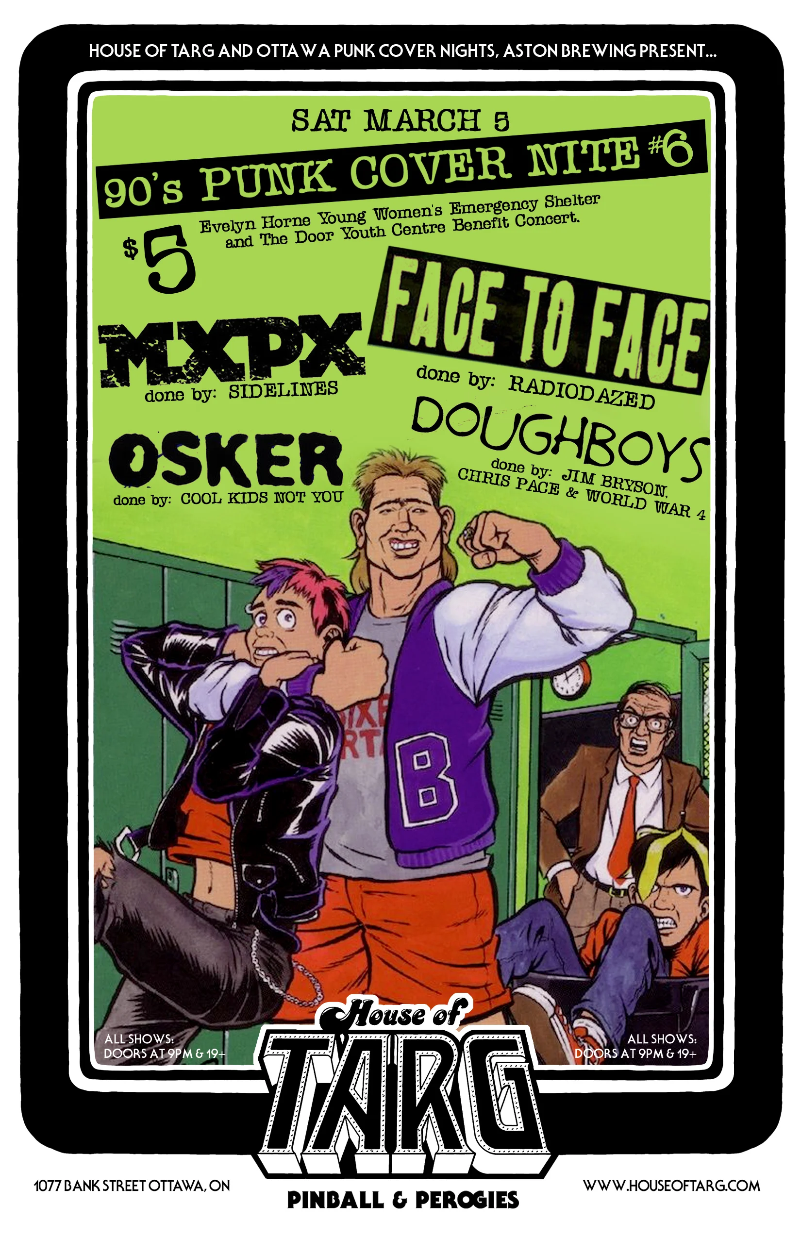 90s PUNK COVER NIGHT #6: Face to Face + MXPX + Doughboys + Osker
