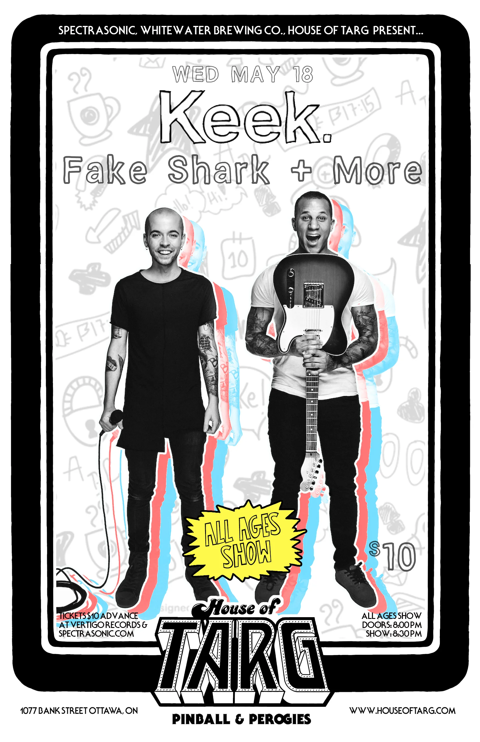 KEEK + Fake Shark + Ryan Fitz