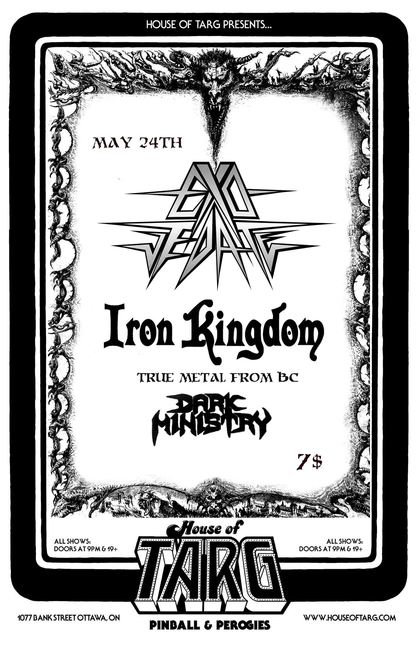 EXO-VEDATE + Iron Kingdom + Dark Ministry 