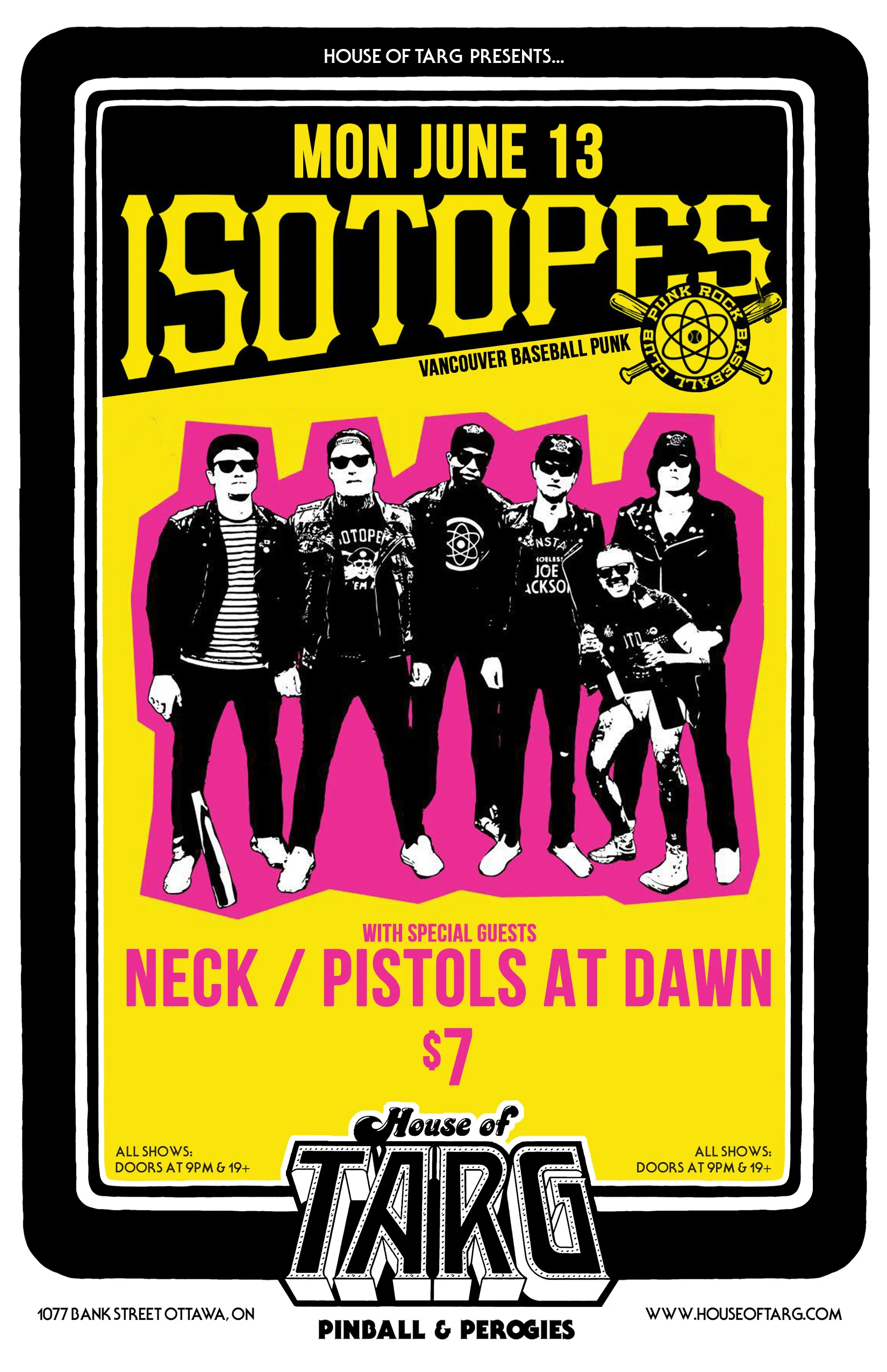 ISOTOPES + NECK + Pistols At Dawn
