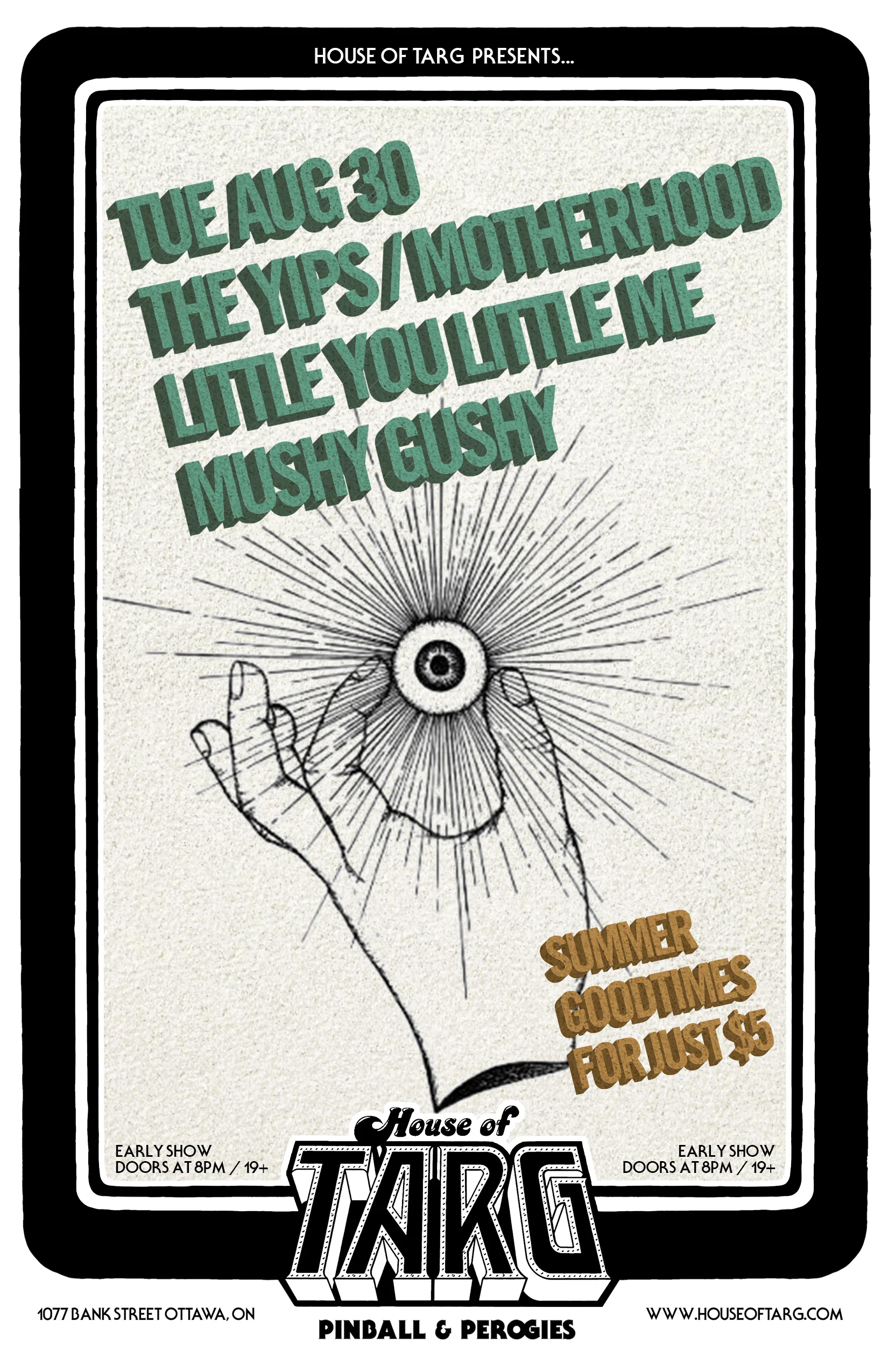 THE YIPS + Motherhood + Little You Little Me + Mushy Gushy