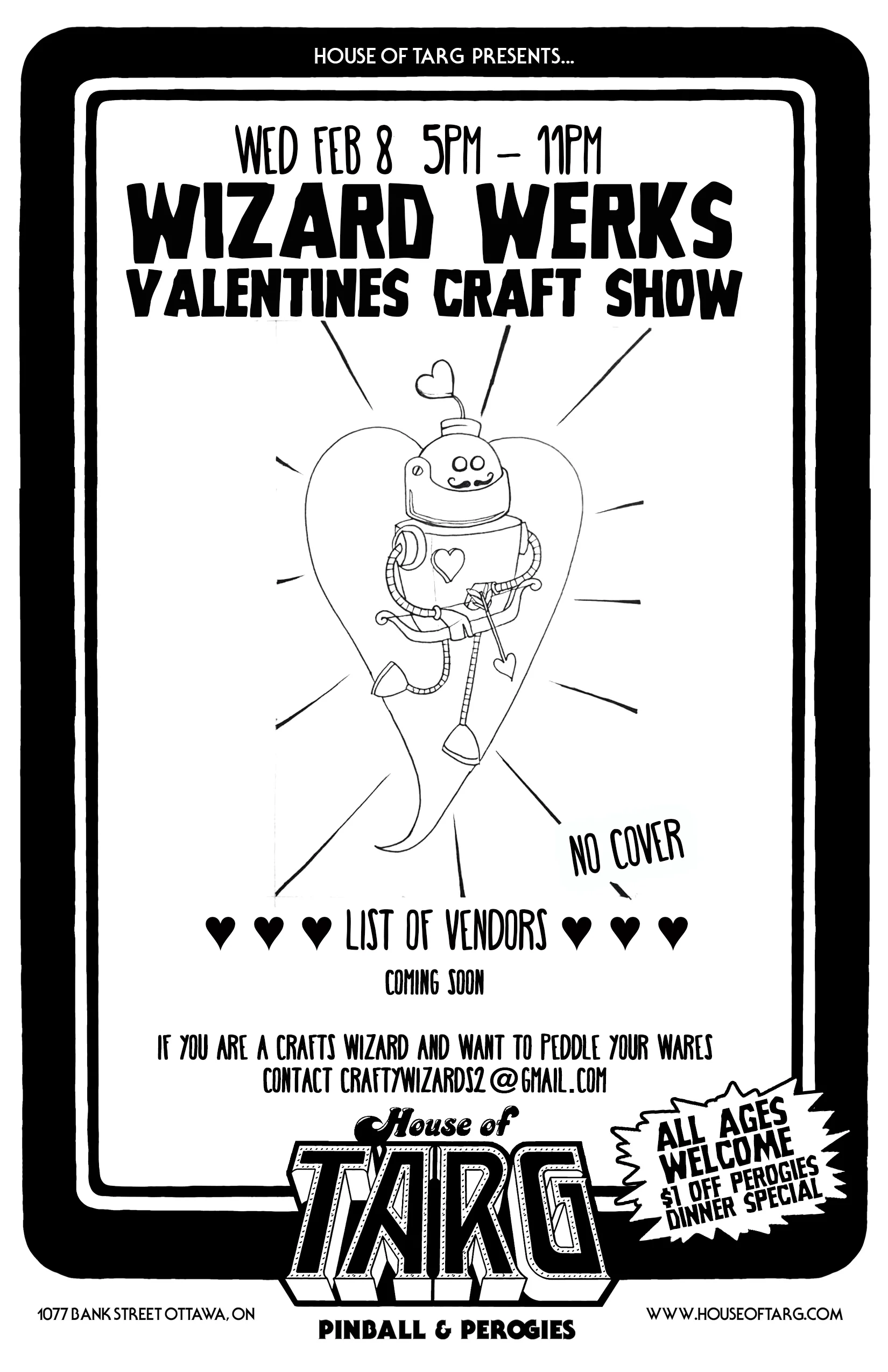 WIZARD WERKS VALENTINES CRAFT SHOW