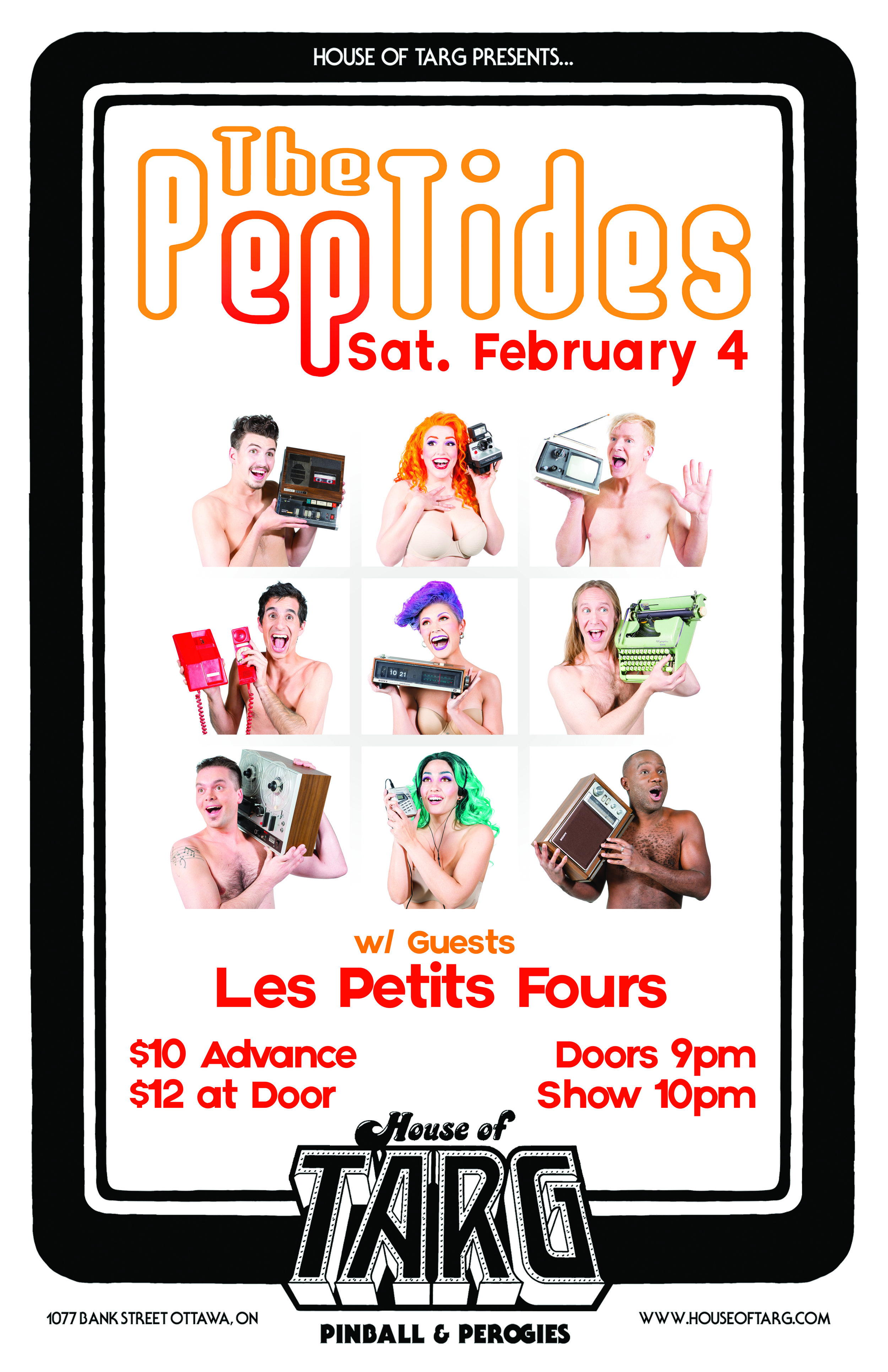 THE PEPTIDES + Les Petits Fours
