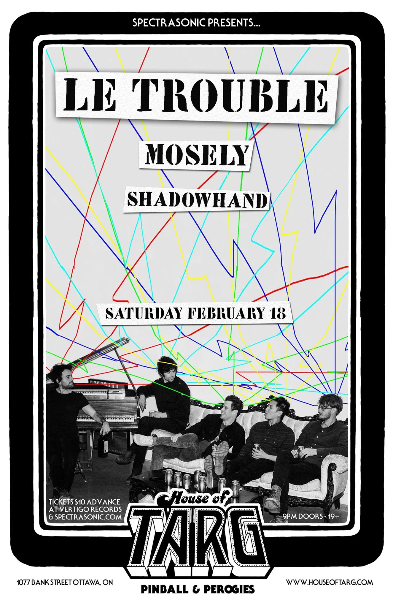 LE TROUBLE + Mosely + Shadowhand
