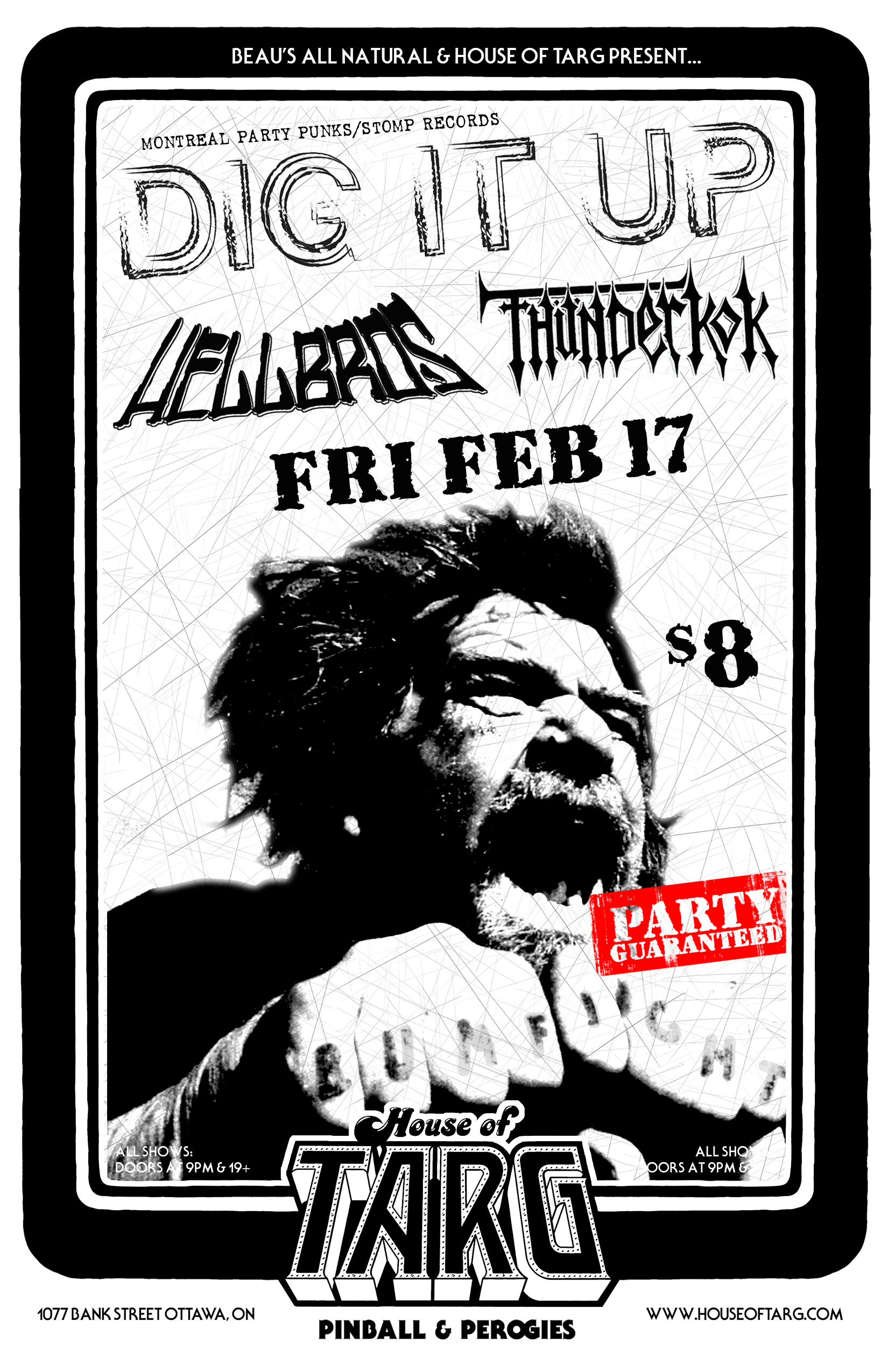 DIG IT UP + HELLbros! + Thünderkok