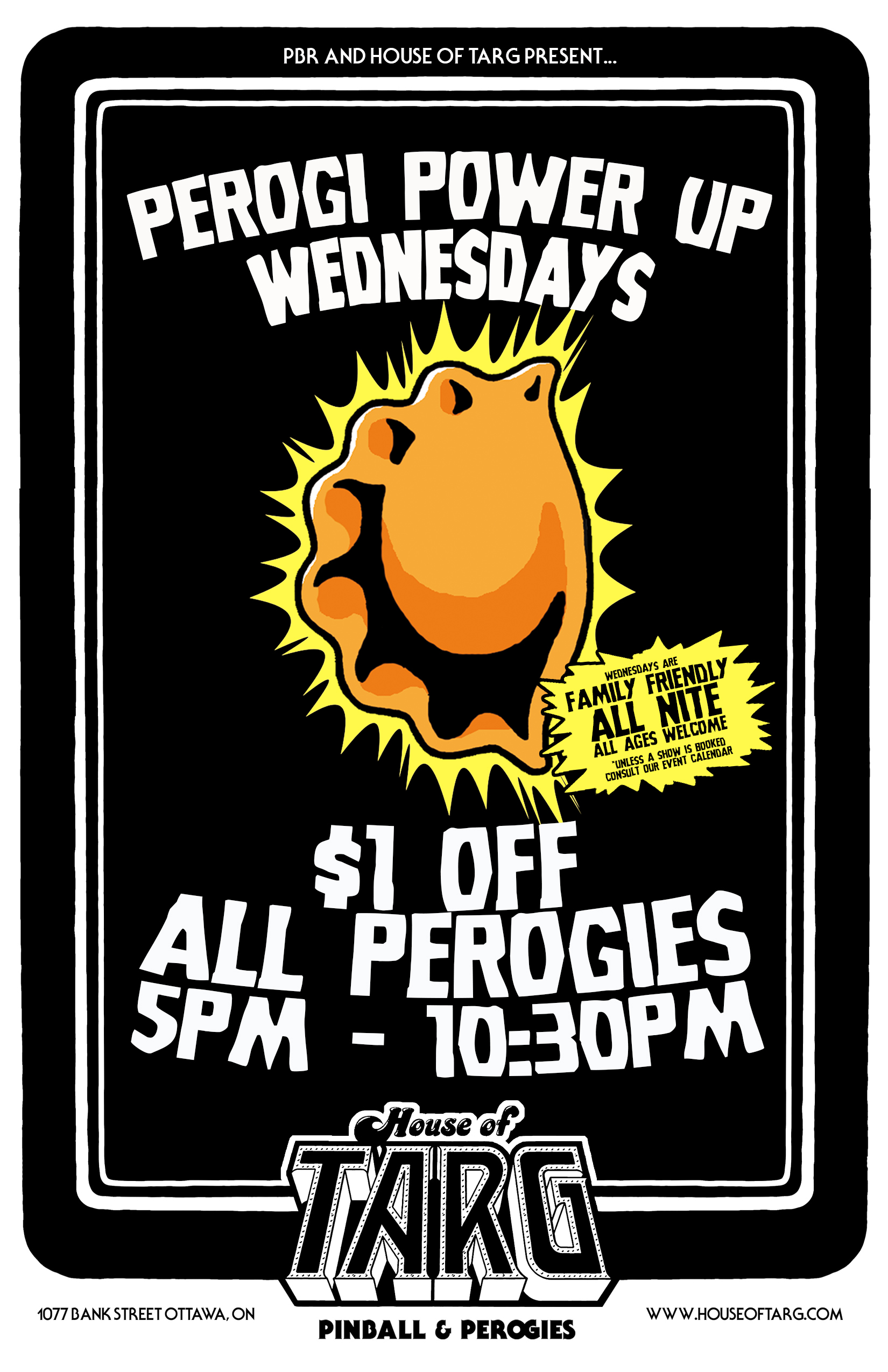 $1 OFF Perogies Every Wed.
