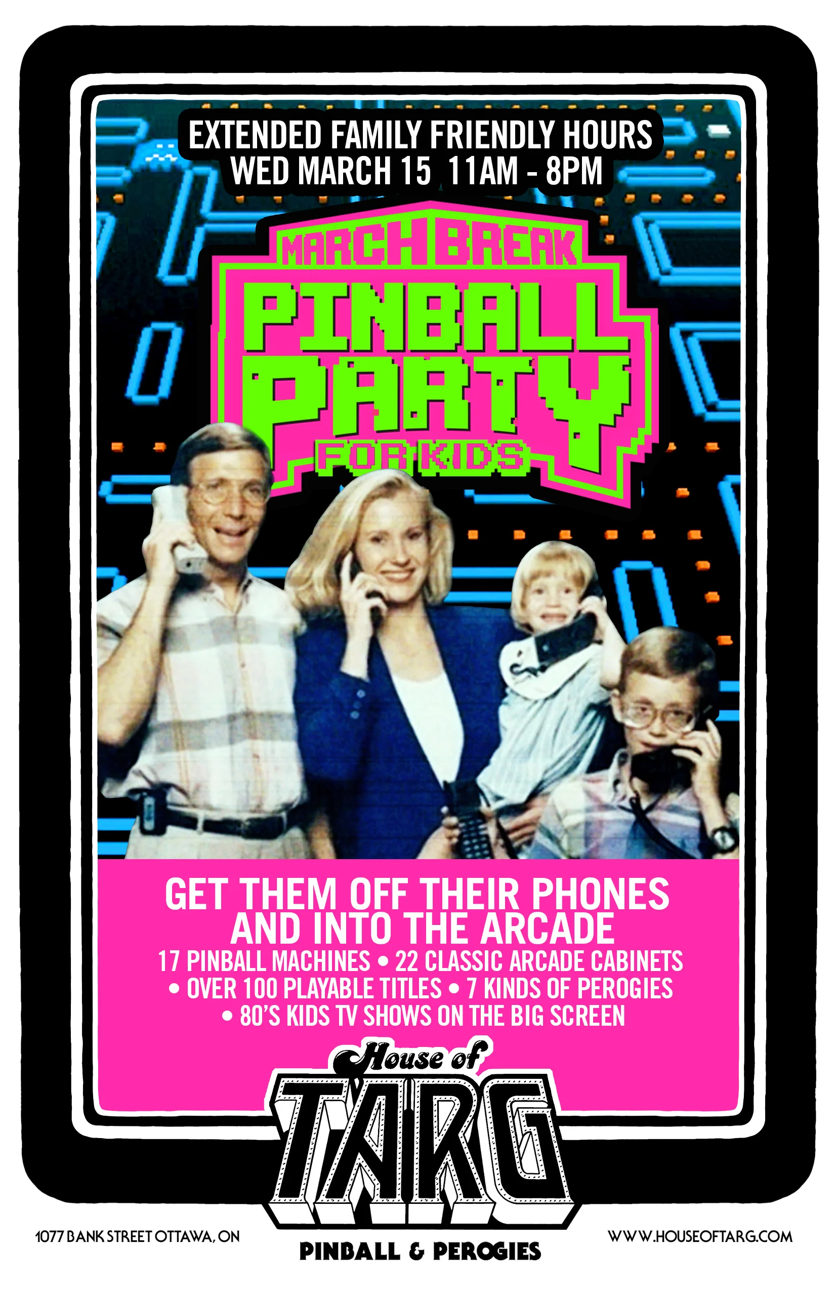 March Break Pinball Party For Kids