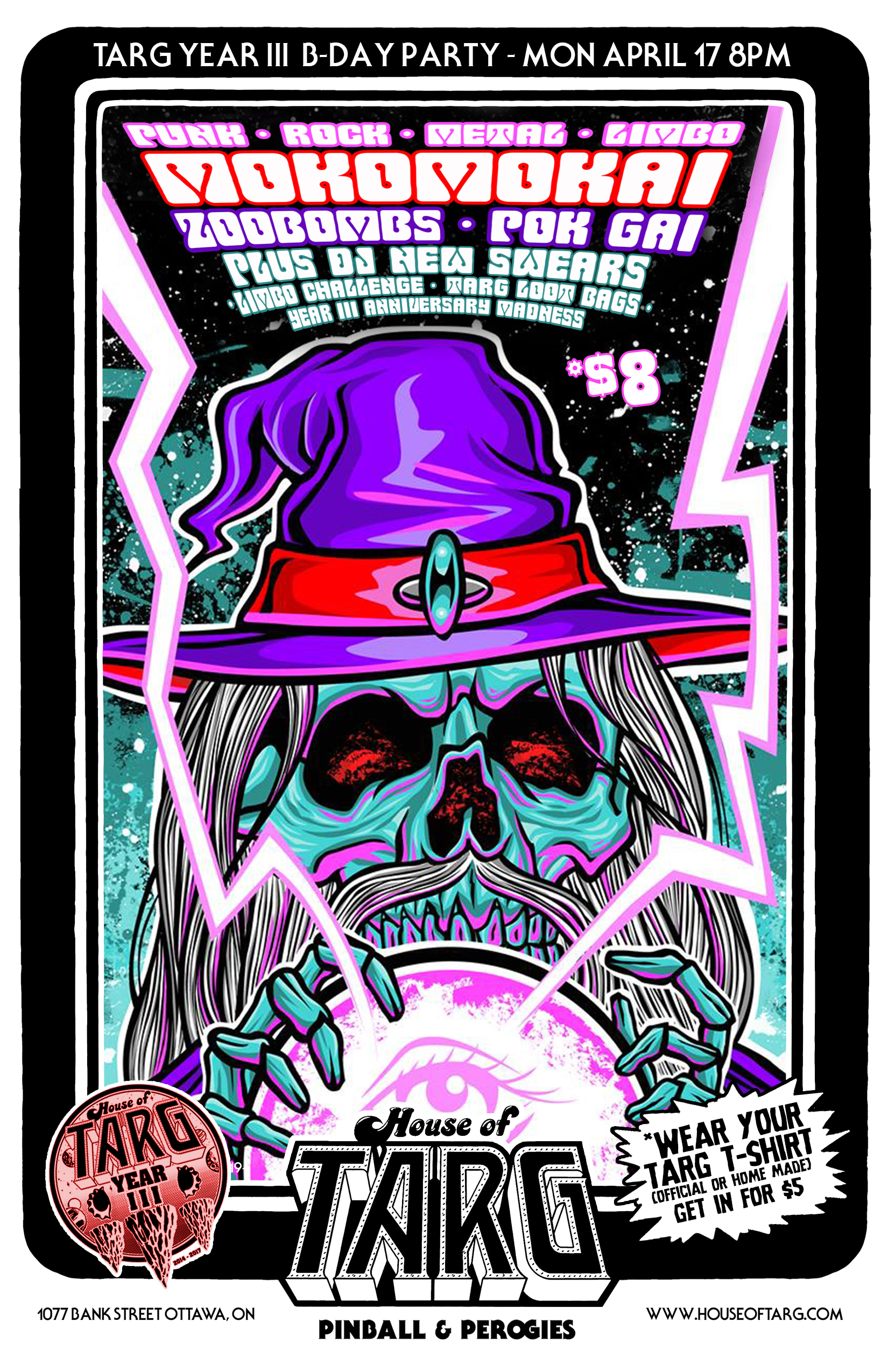 Killer Wizard illustration by the one & only Pat Buck!!!