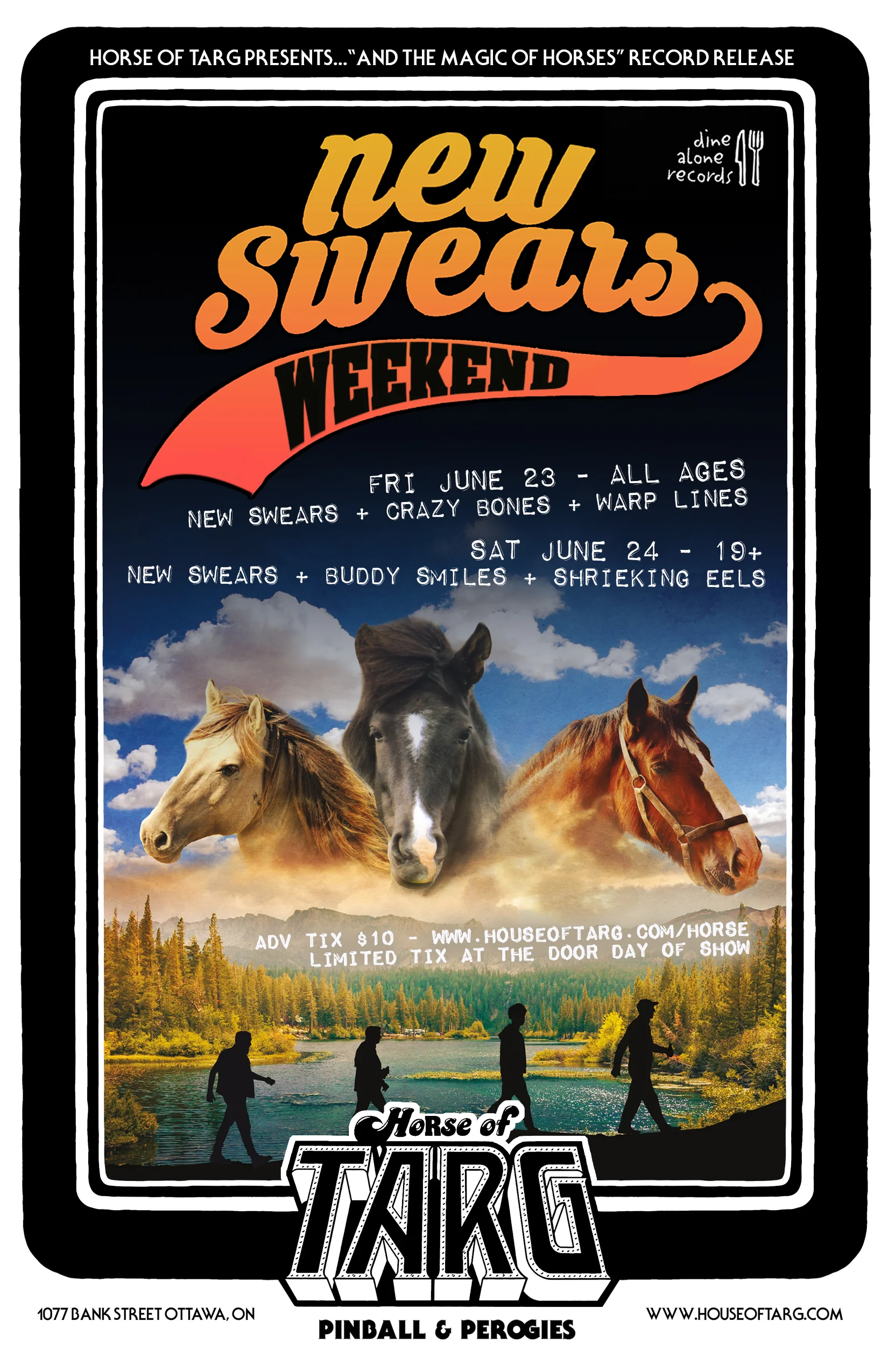 NEW SWEARS WEEKEND - ALL AGES NITE: New Swears + Crazy Bones + Warp Lines