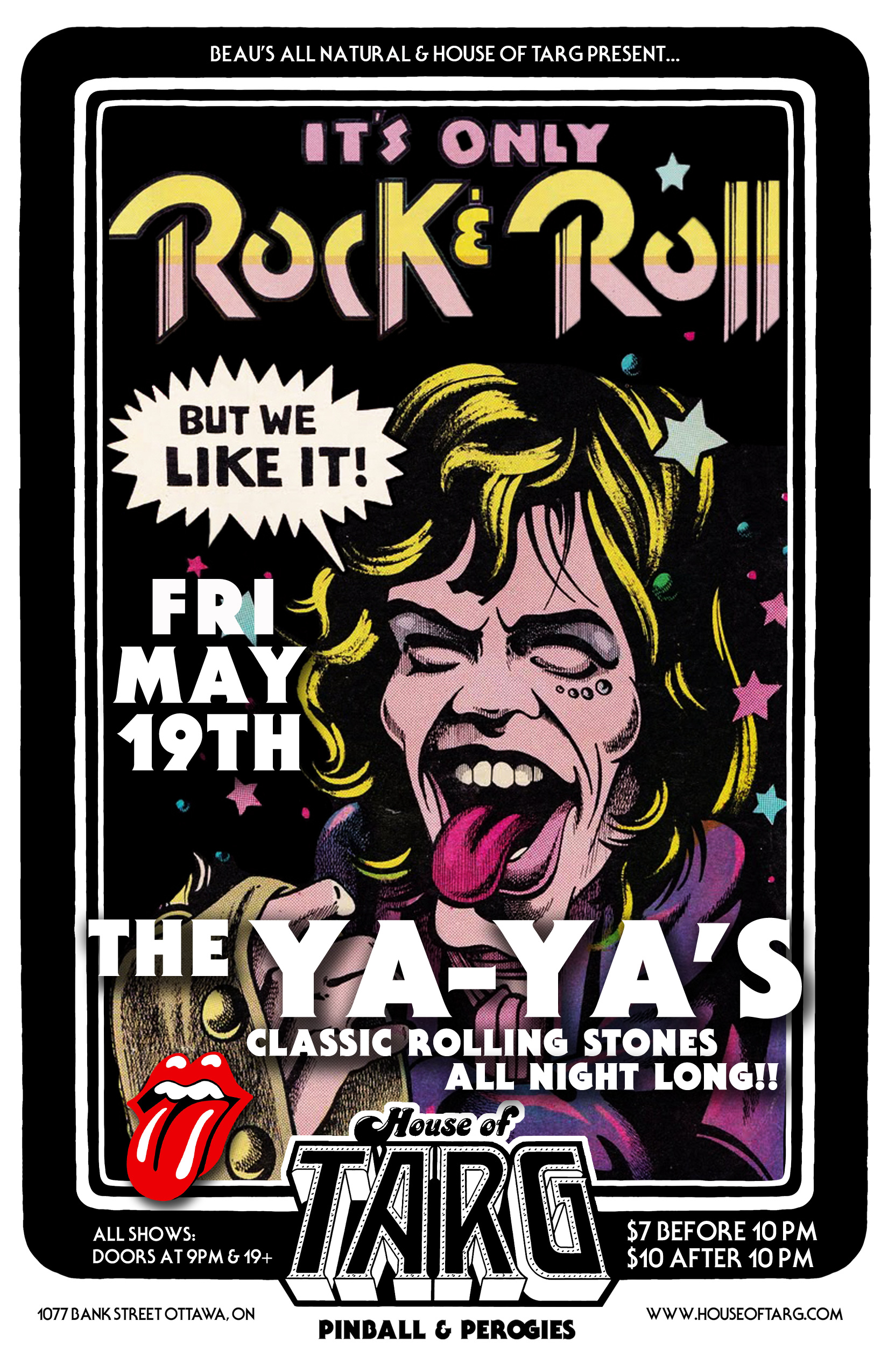 THE YA-YA's: performing music by THE ROLLING STONES