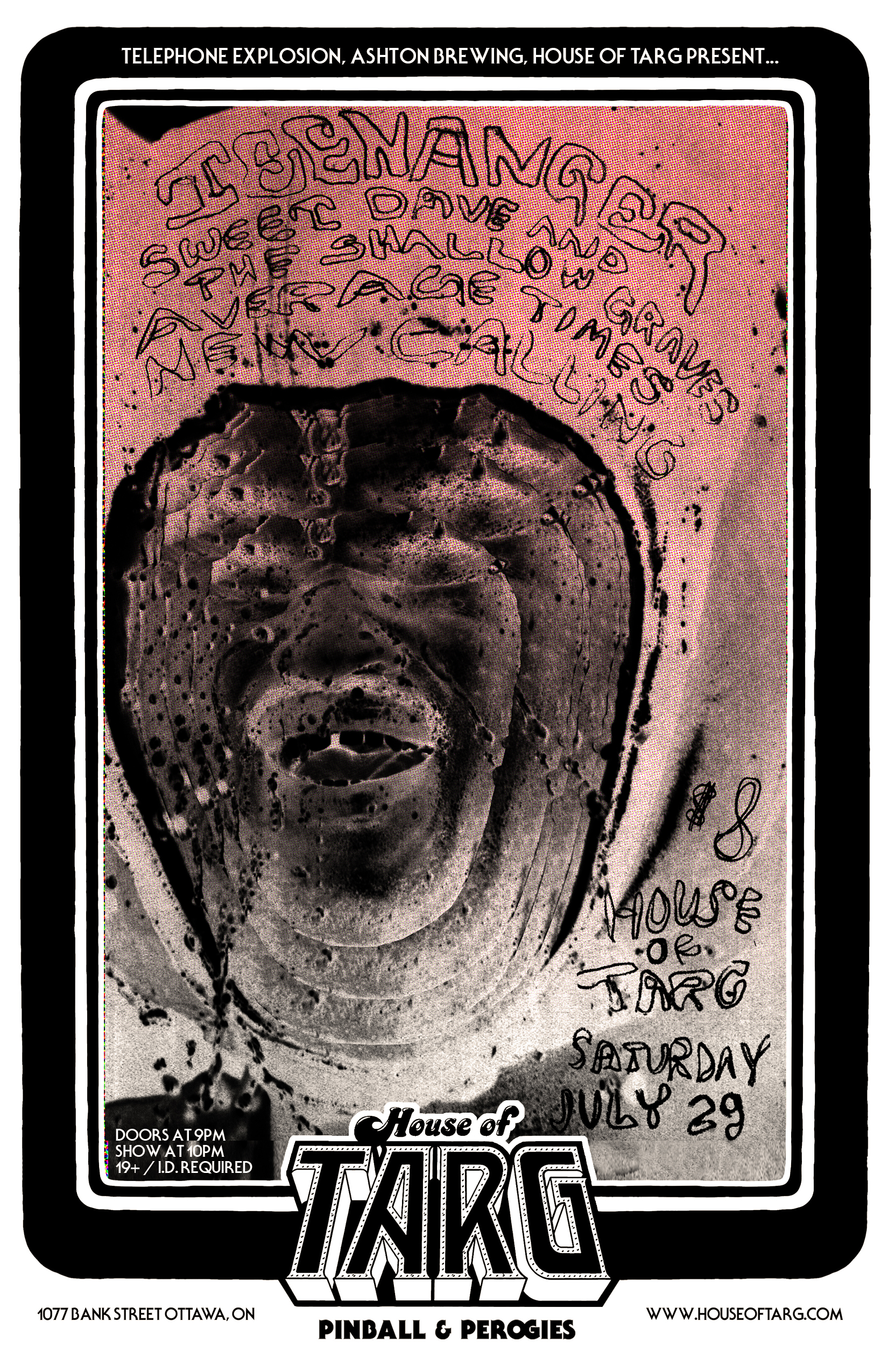 TEENANGER + Sweet Dave & The Shallow Graves + Average Times + New Calling