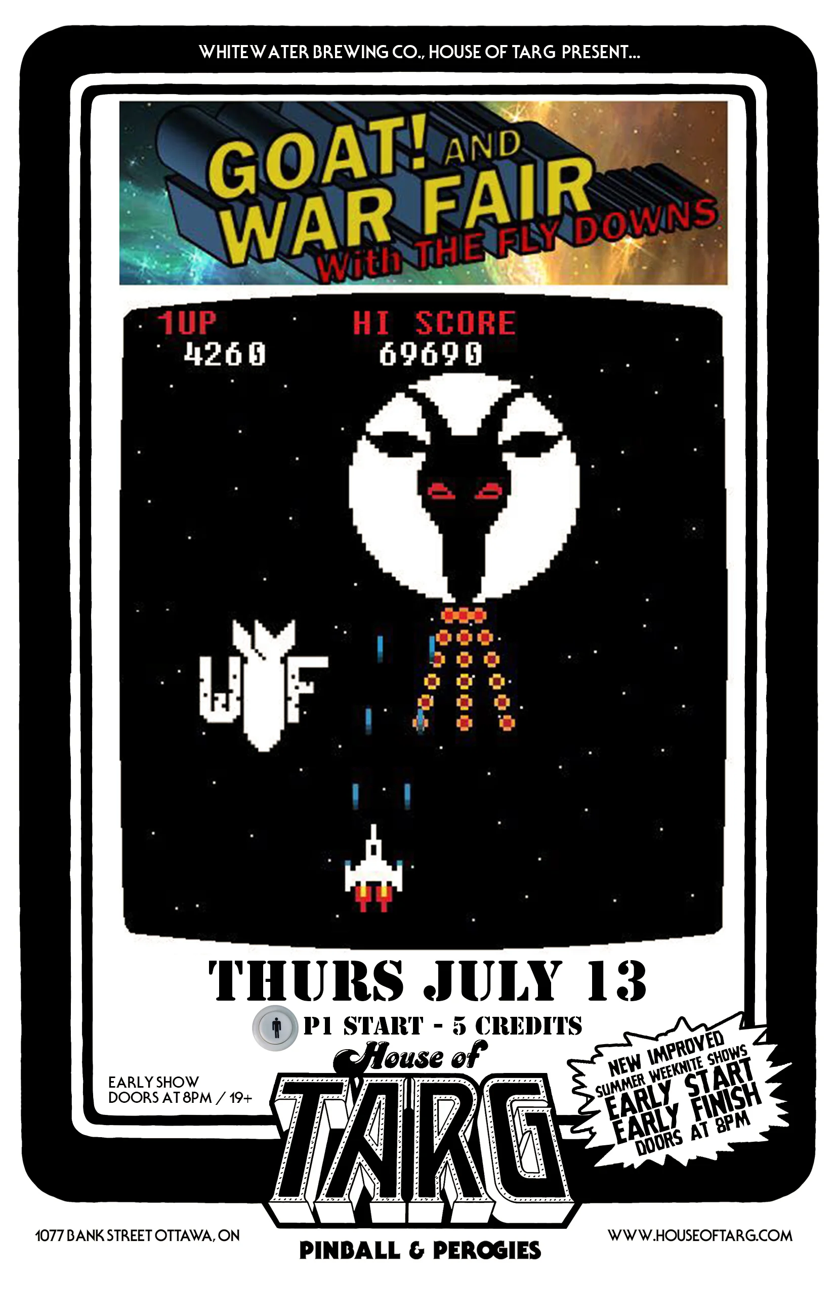 GOAT! + War Fair + The Fly Downs
