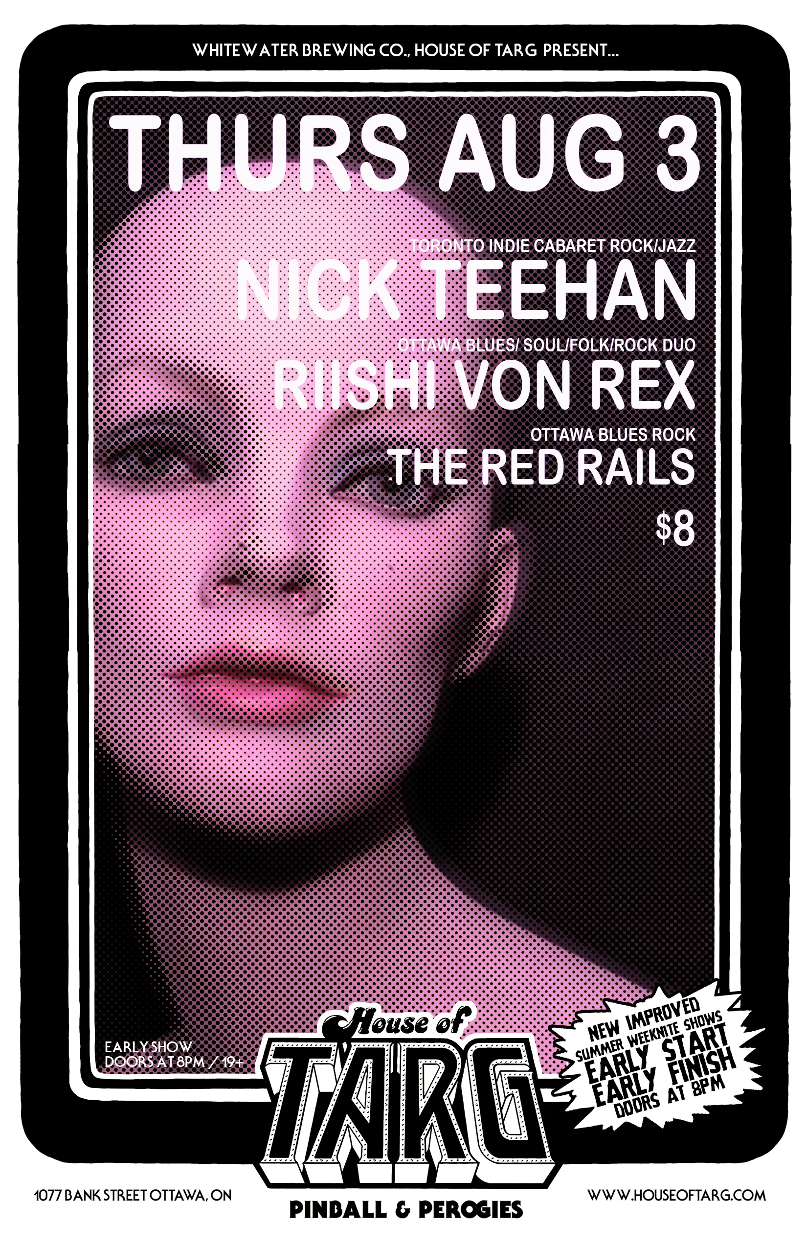 NICK TEEHAN + Riishi Von Rex + The Red Rails