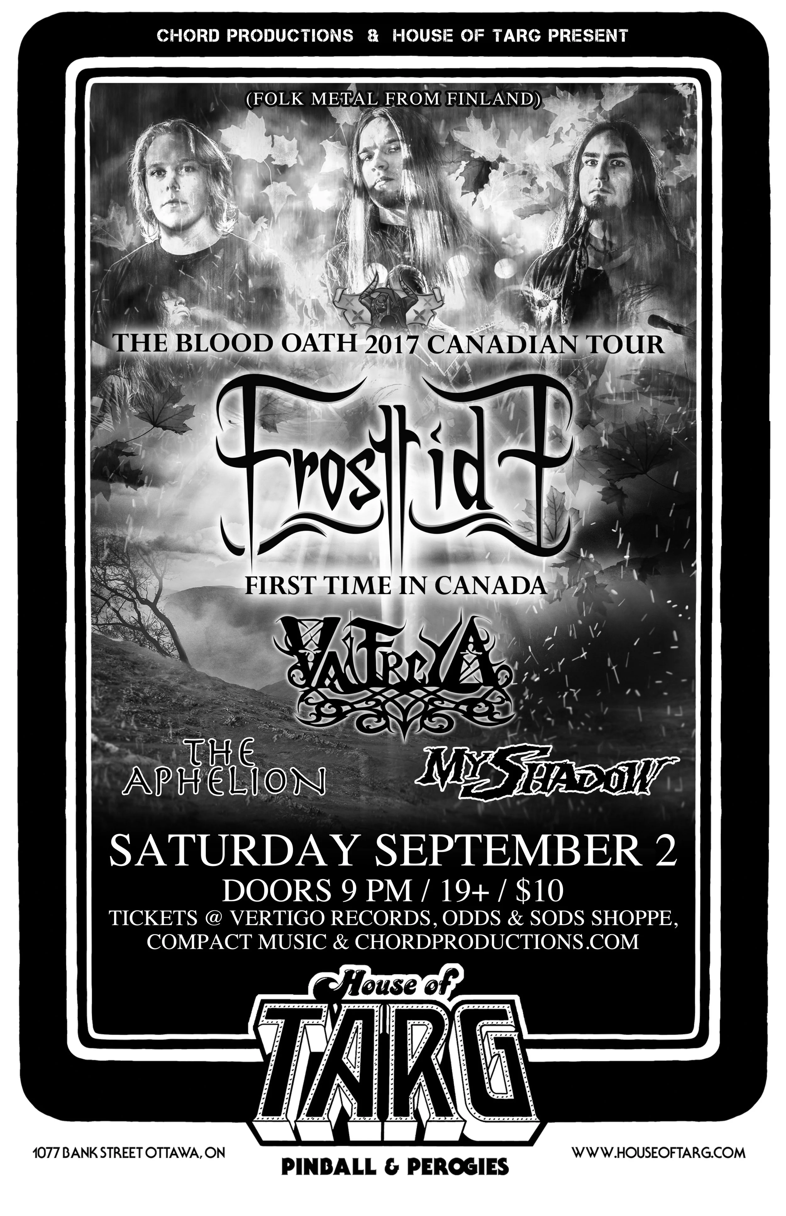 Valfreya + The Aphelion + My Shadow