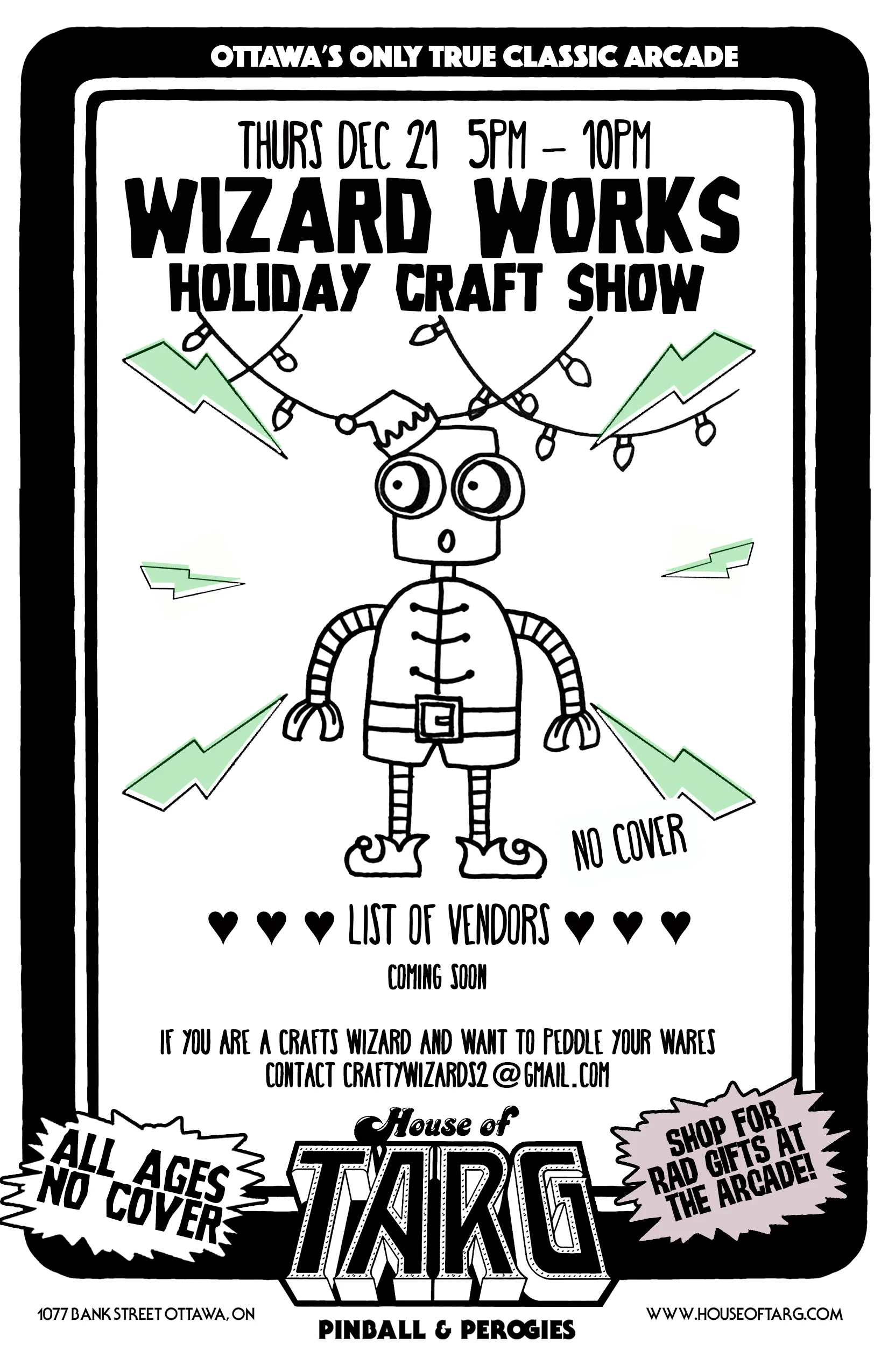 WIZARD WORKS HOLIDAY CRAFT SHOW