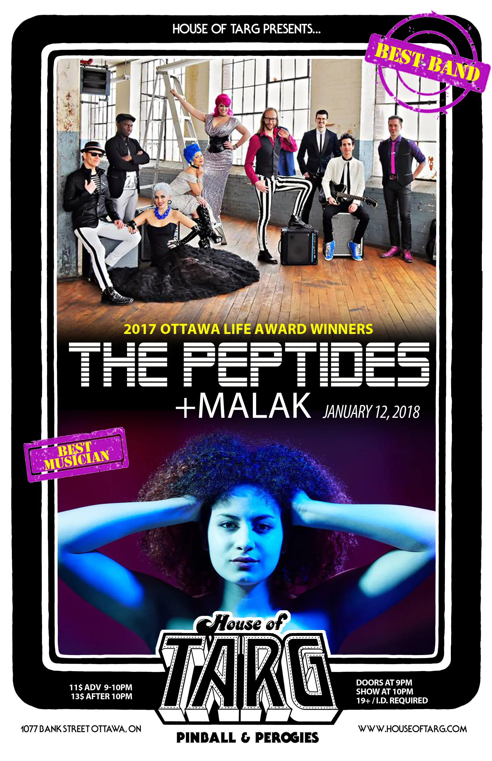 THE PEPTIDES + Malak