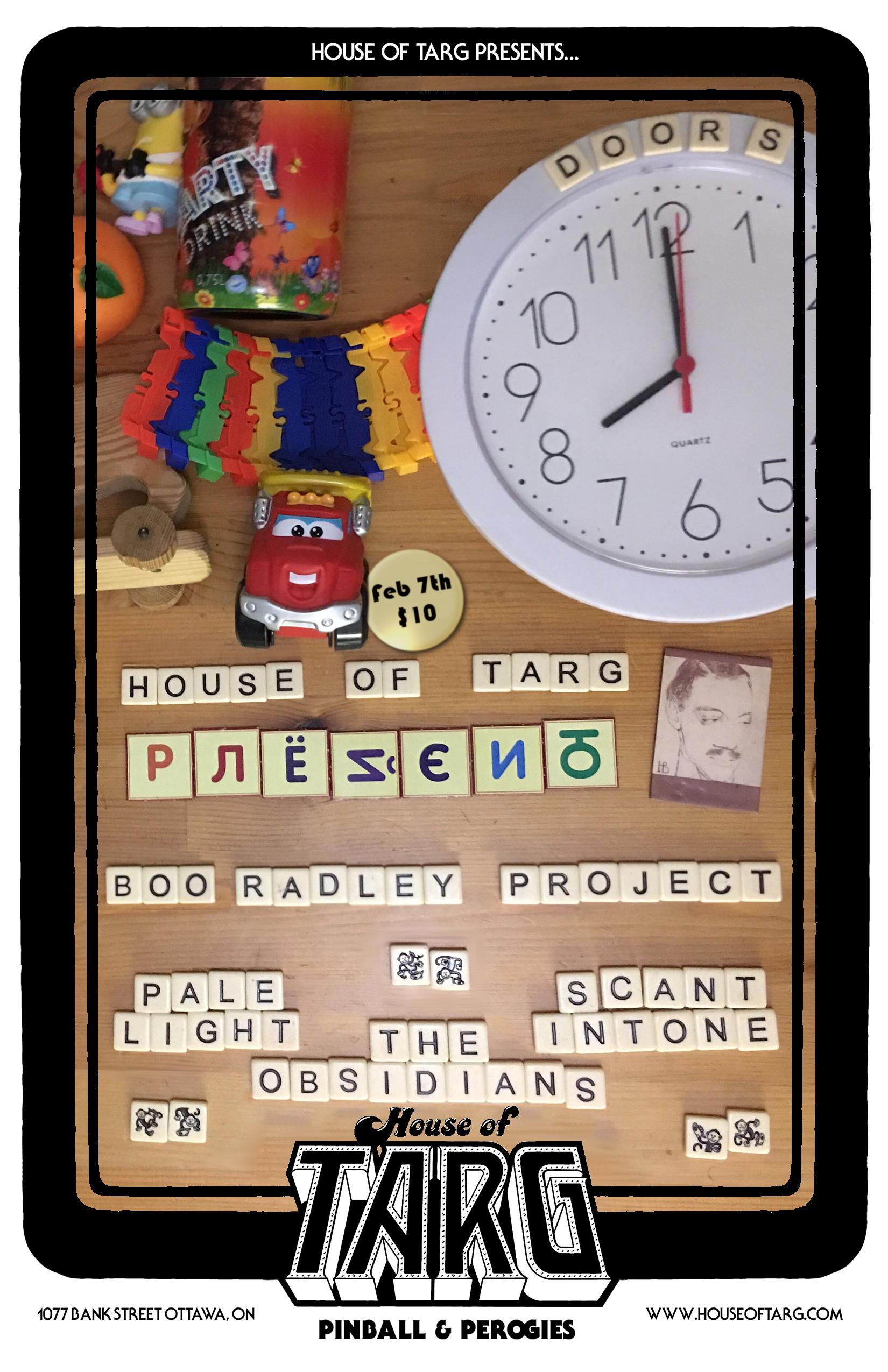 THE BOO RADLEY PROJECT + Scant Intone + The Pale Light + The Obsidians