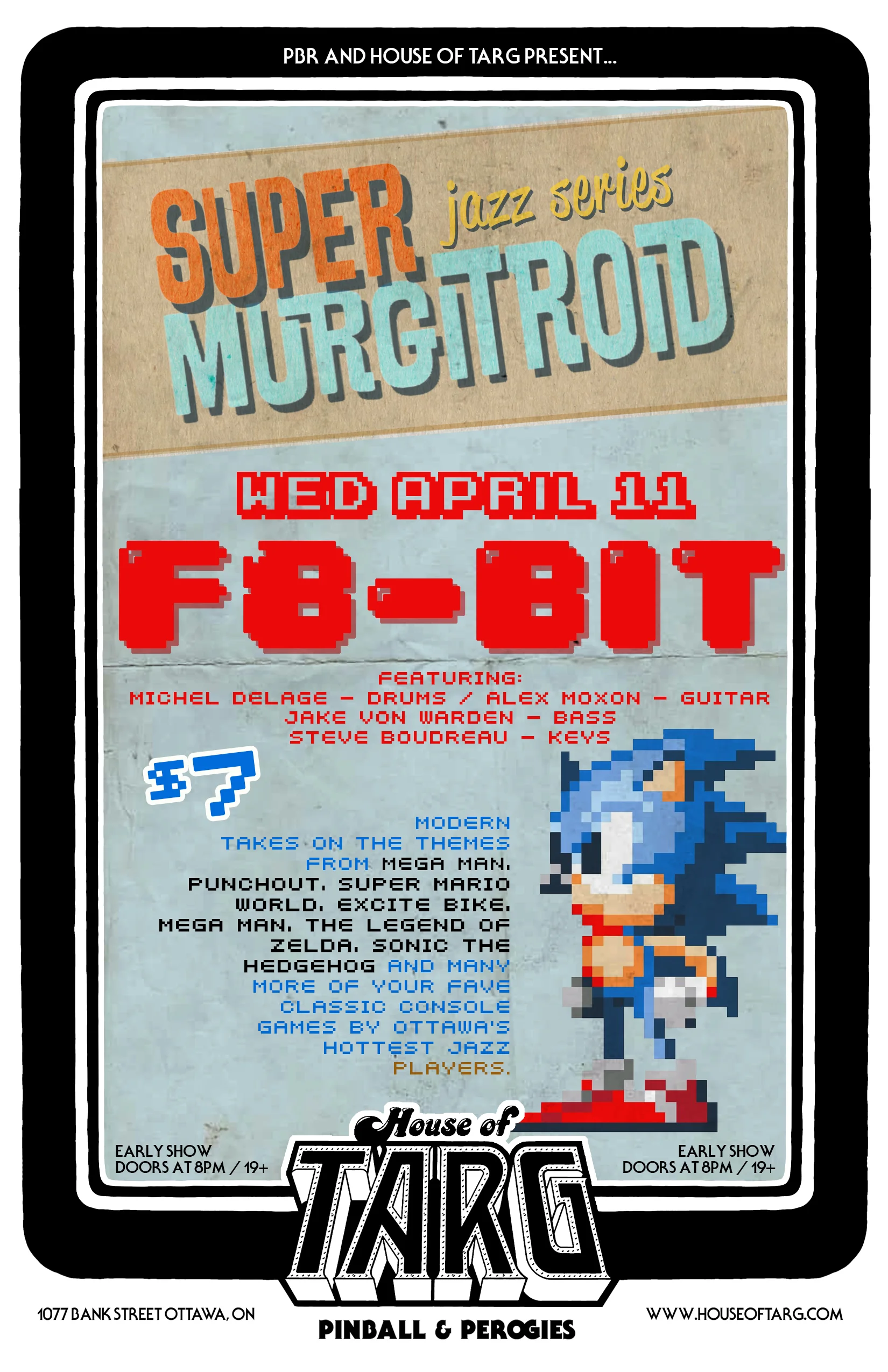 SUPERMURGITROID Jazz Nite: Video Game Music