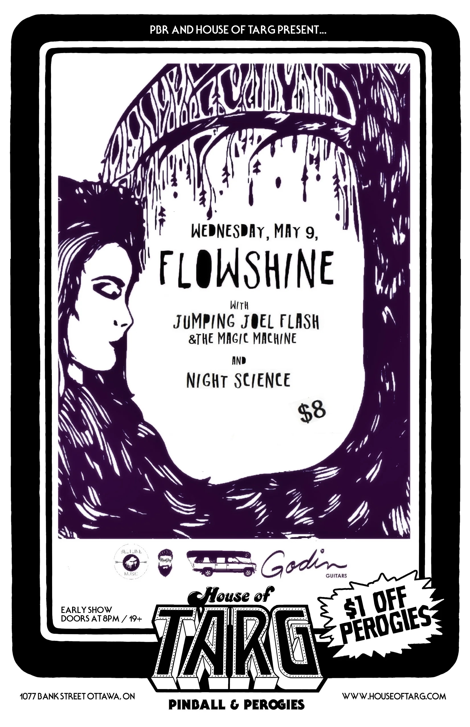 FLOWSHINE + Jumpin Joel Flash & The Magic Machine + Night Science