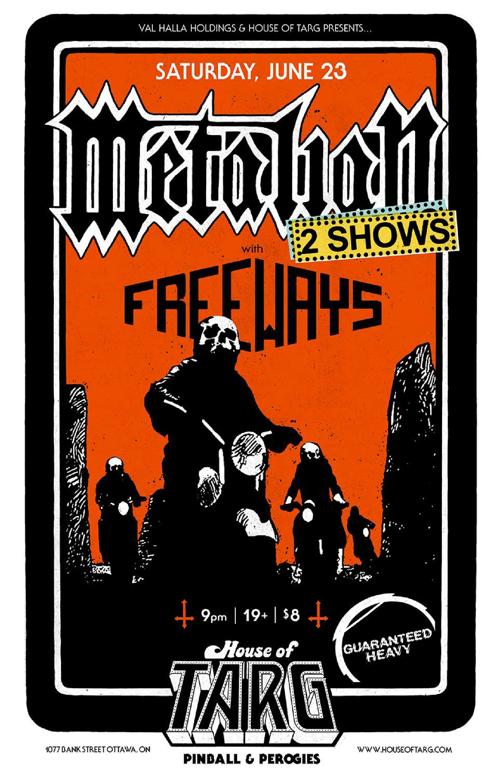 METALIAN (2 live sets) + Freeways