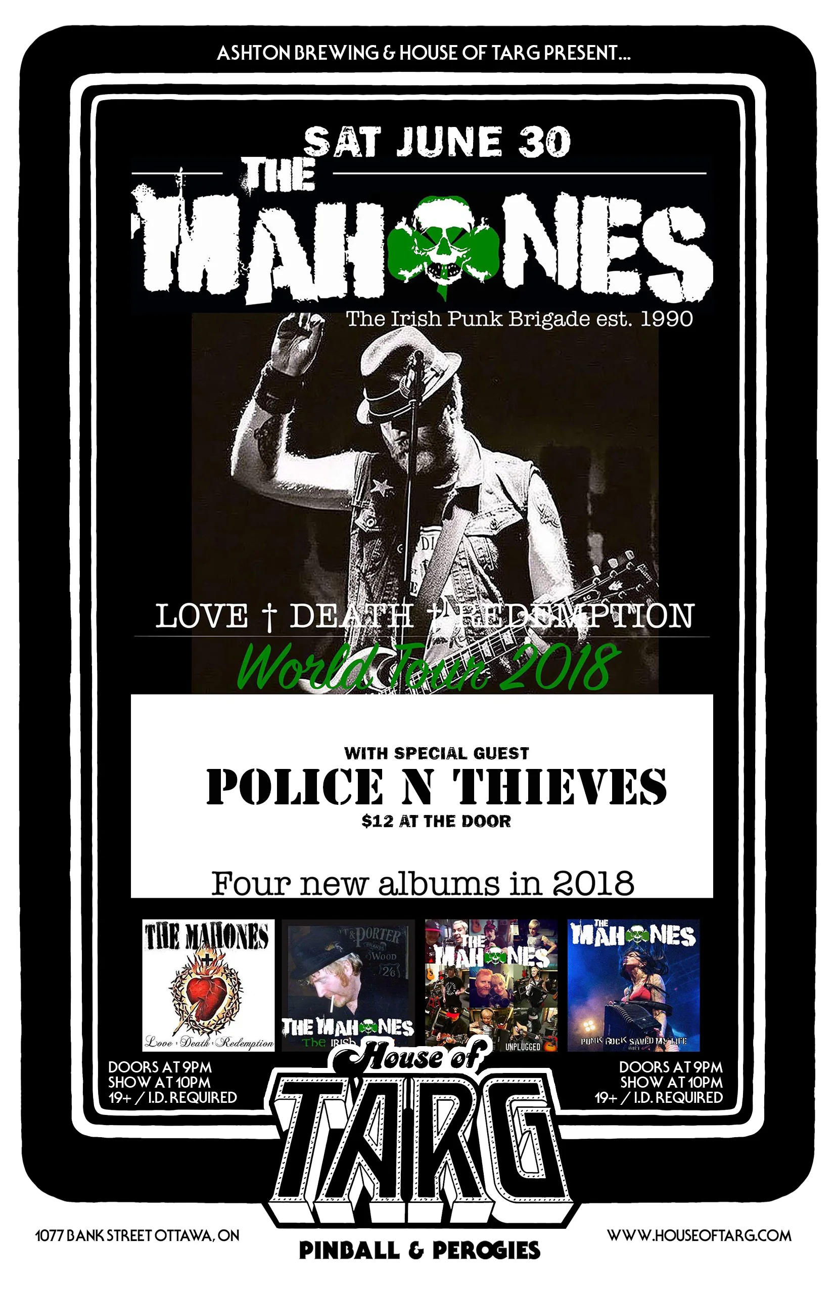 THE MAHONES + Police n' Thieves