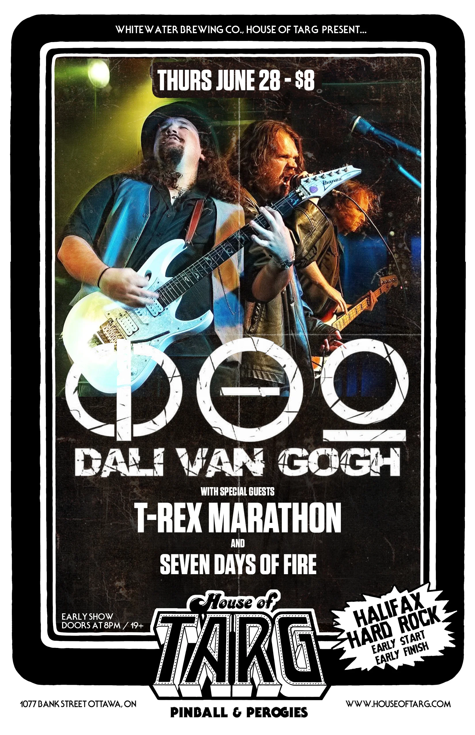 Dali Van Gogh + Seven Days Of Fire + T-Rex Marathon