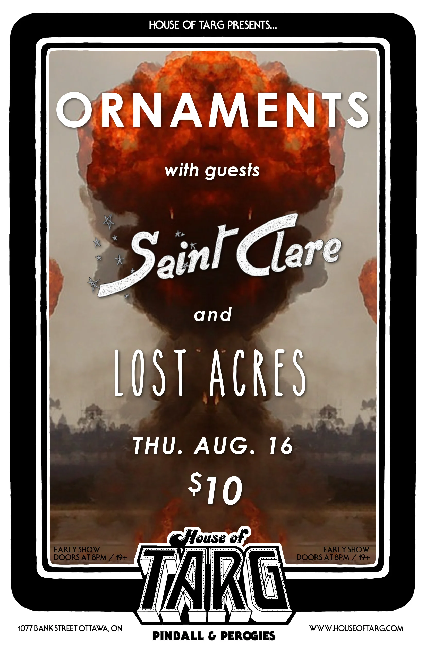 Ornaments + Saint Clare + Lost Acres