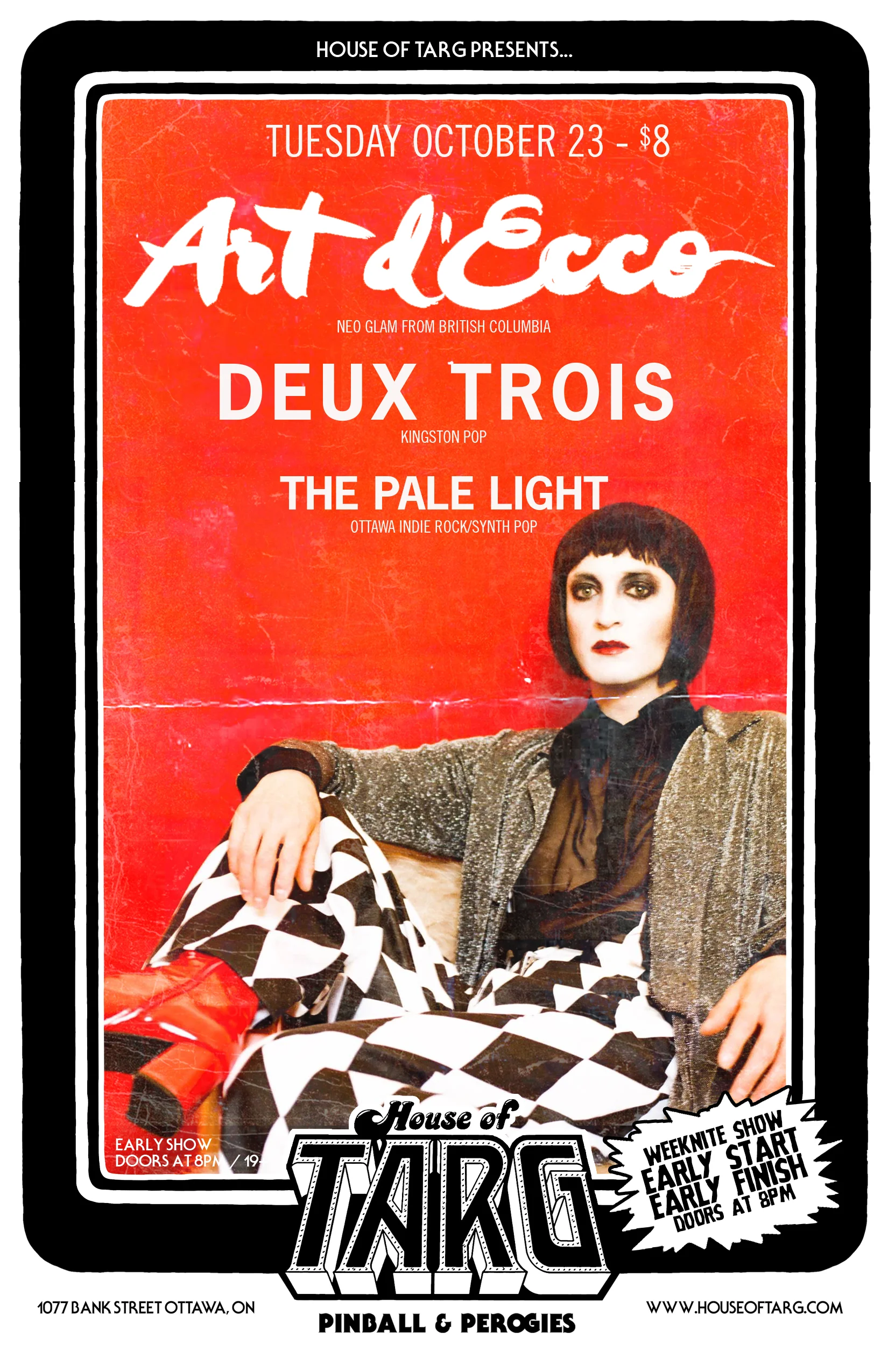 ART d'ECCO + Deux Trois + The Pale Light