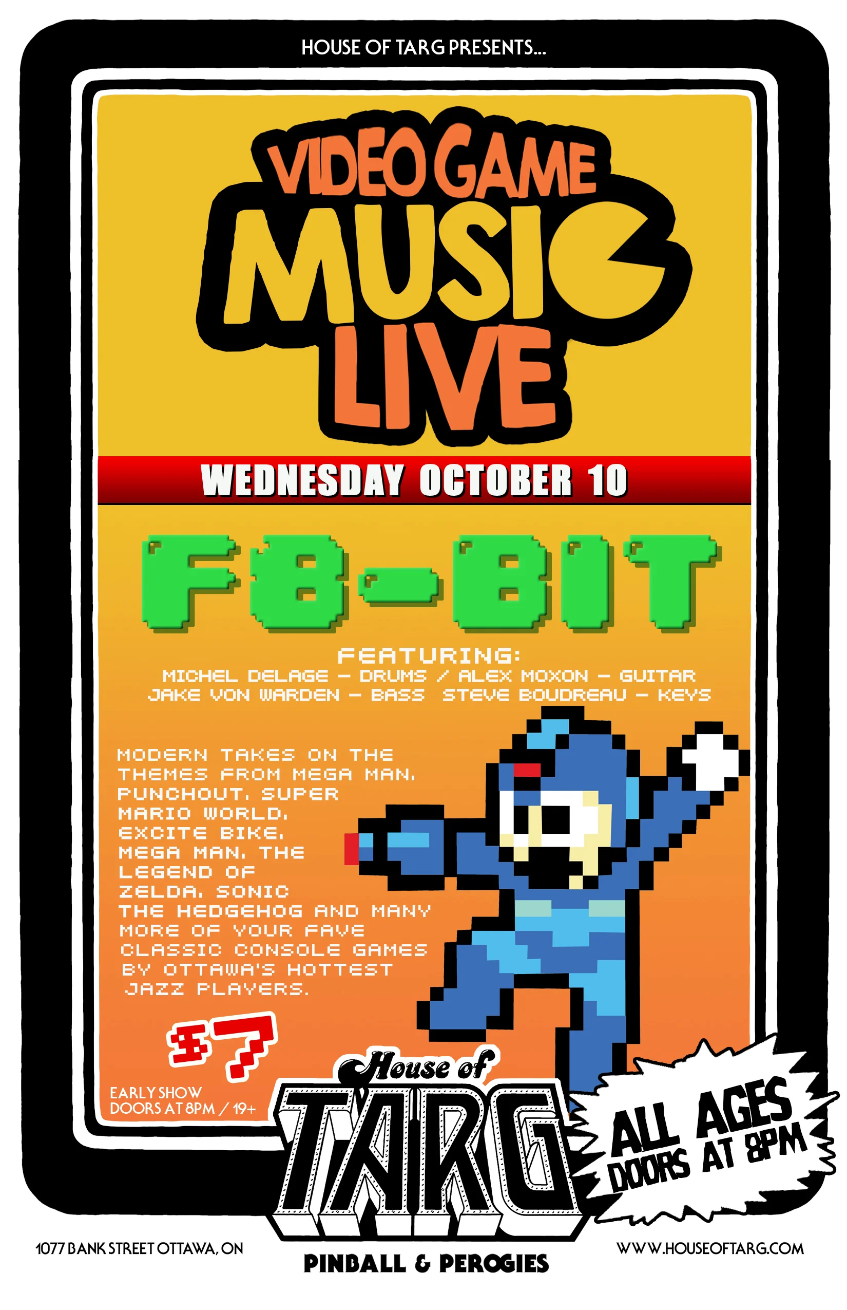 VIDEO GAME MUSIC LIVE w/ F8-BIT