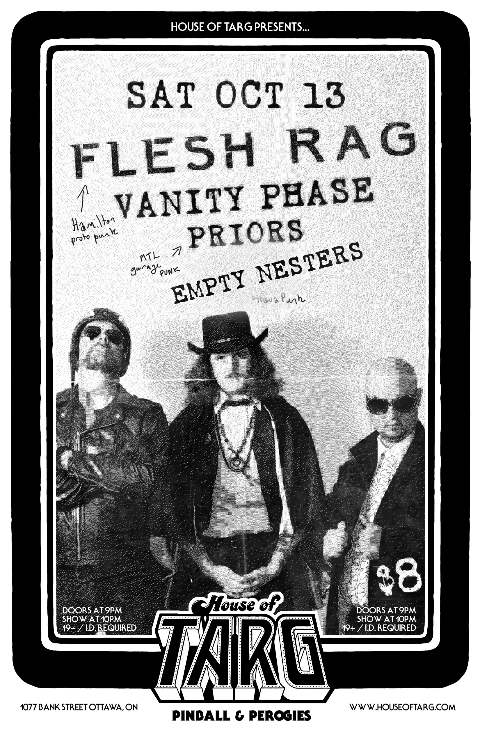 FLESH RAG + Vanity Phase + Priors + Empty Nesters
