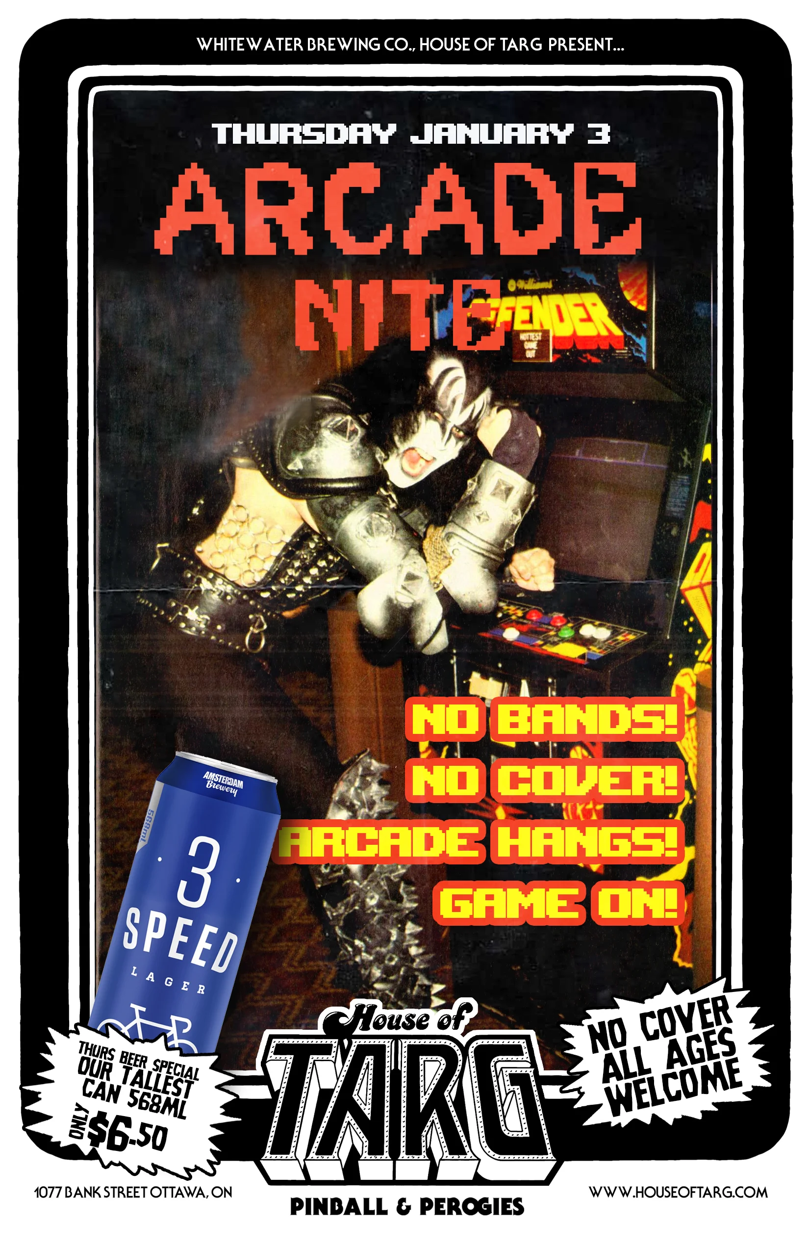 Arcade NITE - NO Bands! NO Cover! Game On! - Free Admission