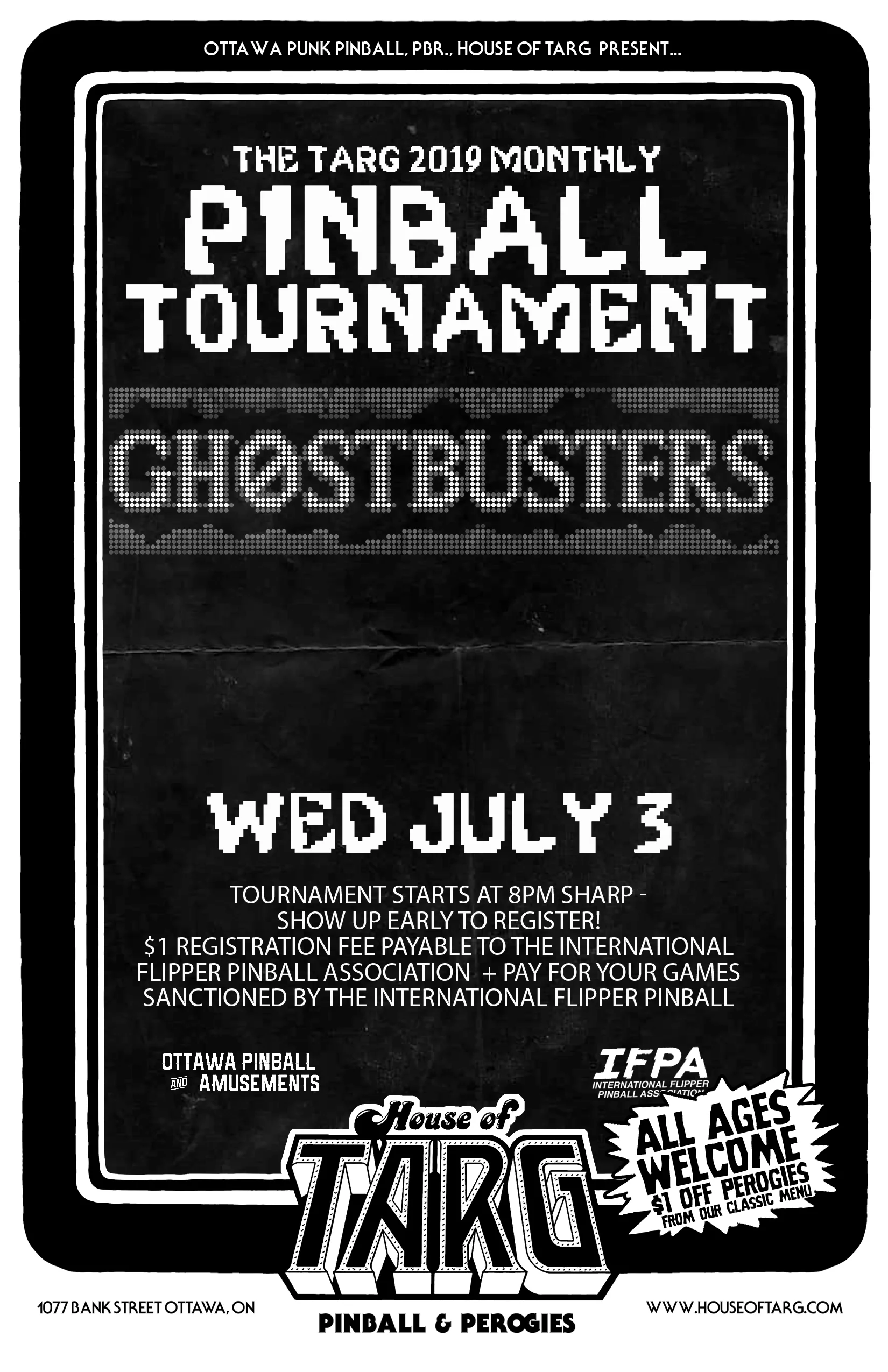 JULY 2019 PINBALL TOURNAMENT 