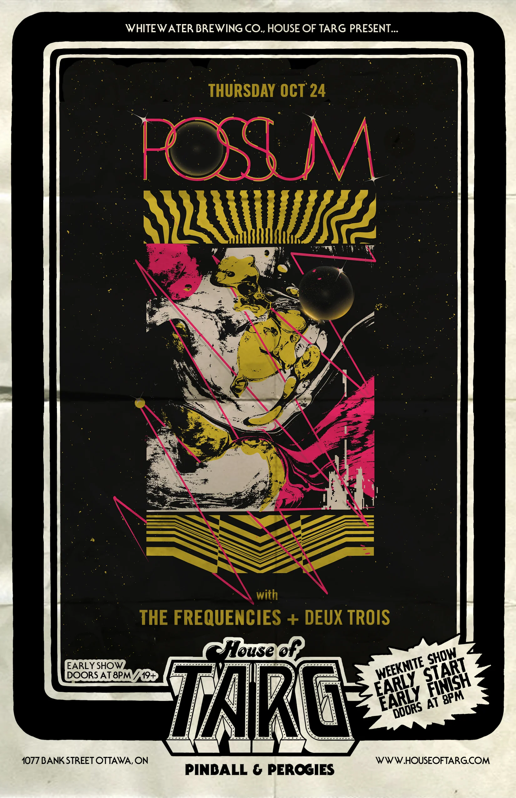 POSSUM + Deux Trois + The Frequencies 