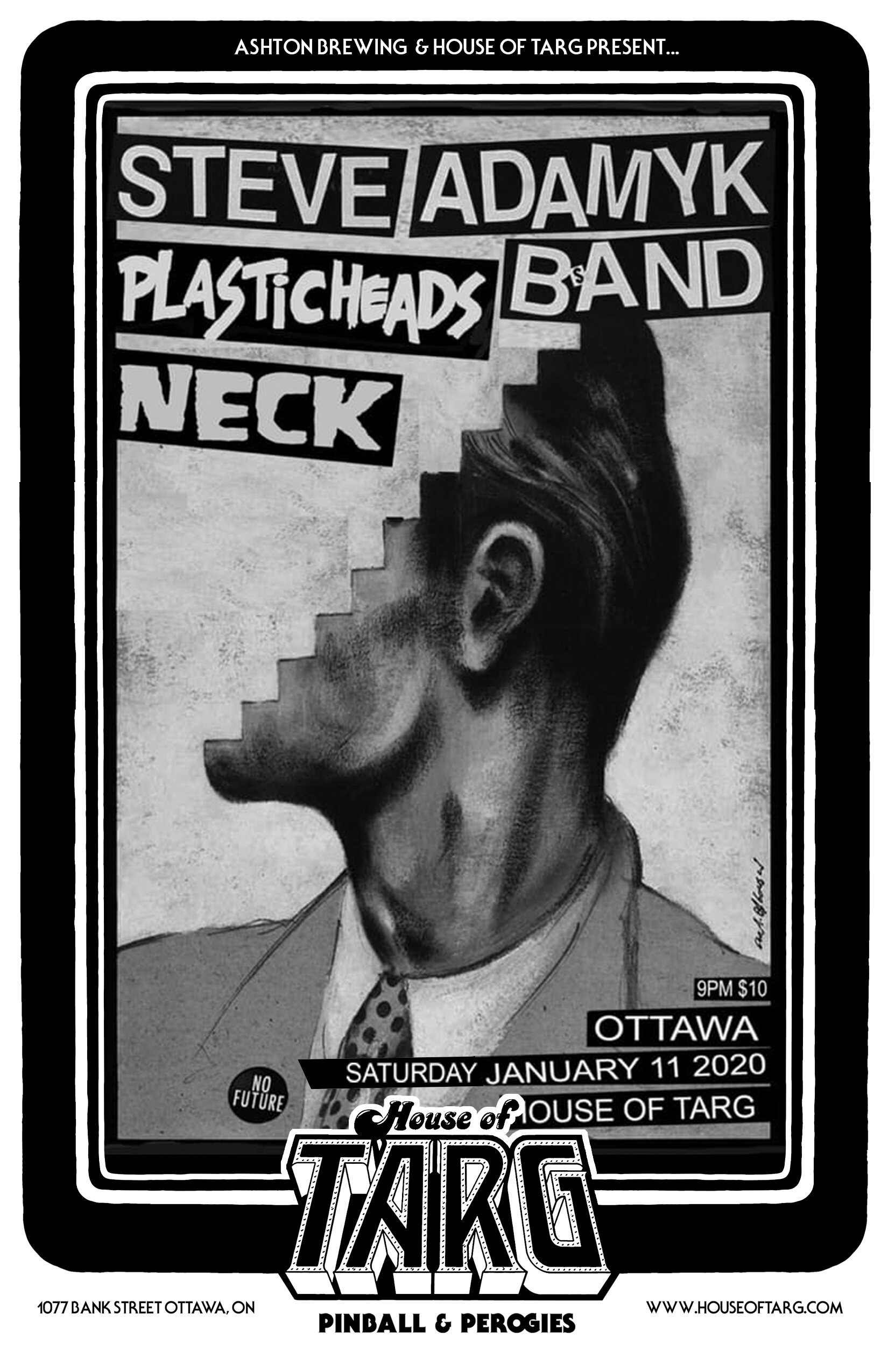 STEVE ADAMYK BAND + PLASTIC HEADS (ex Brutal Knights) + Neck