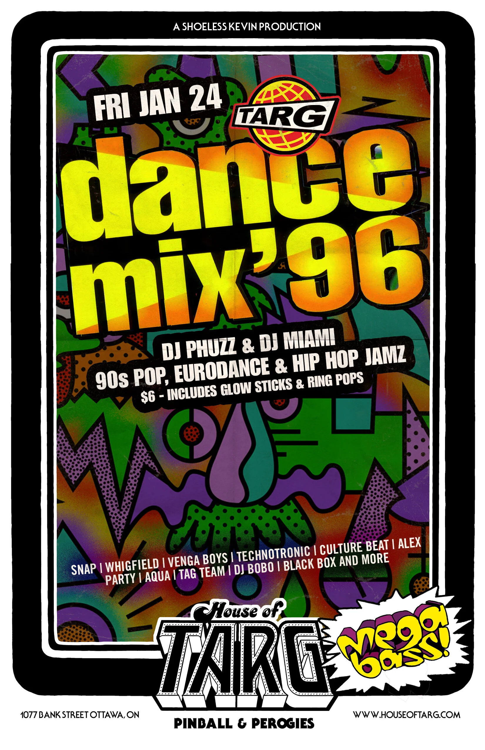 DANCE MIX '96 - 90s Pop, Eurodance &amp; Hip Hop Dance Party