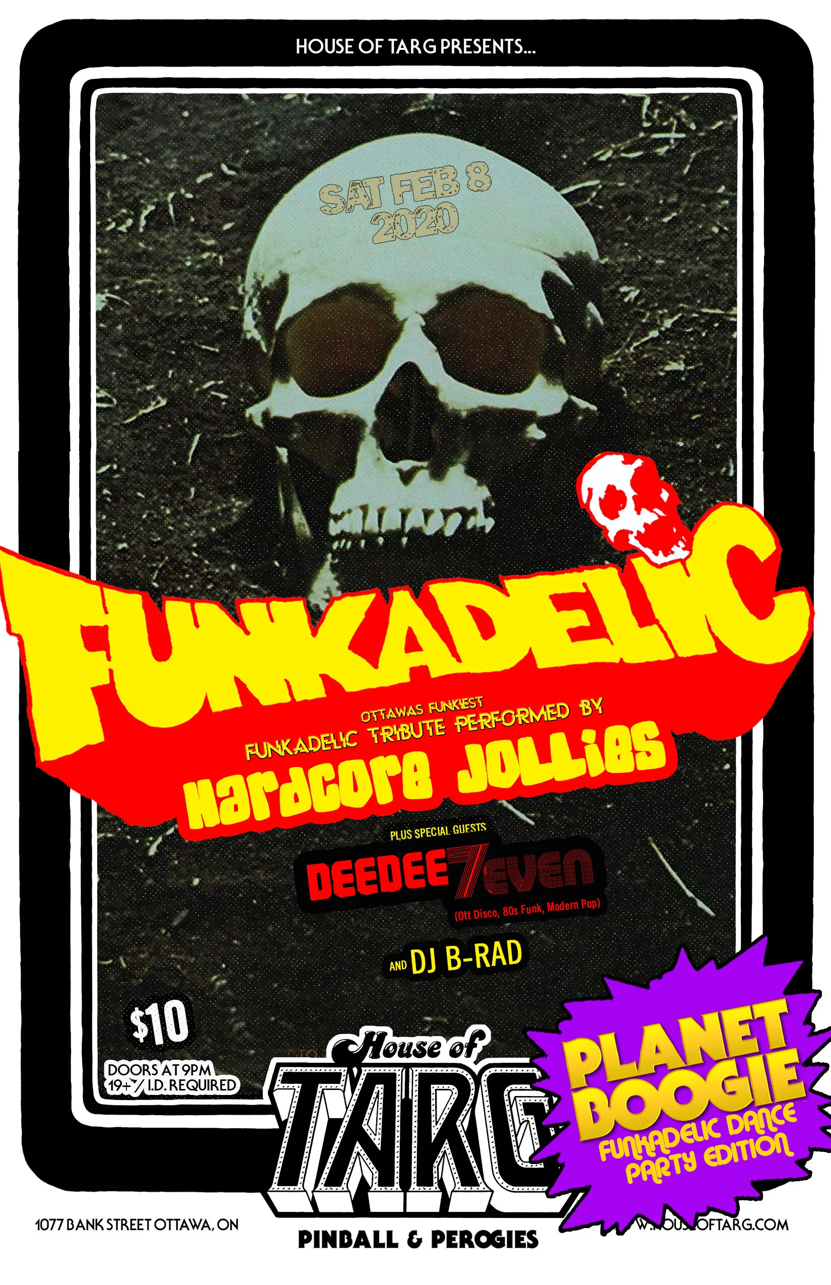 Hardcore Jollies (live Funkadelic Tribute) + DeeDee7even + DJ B-Rad