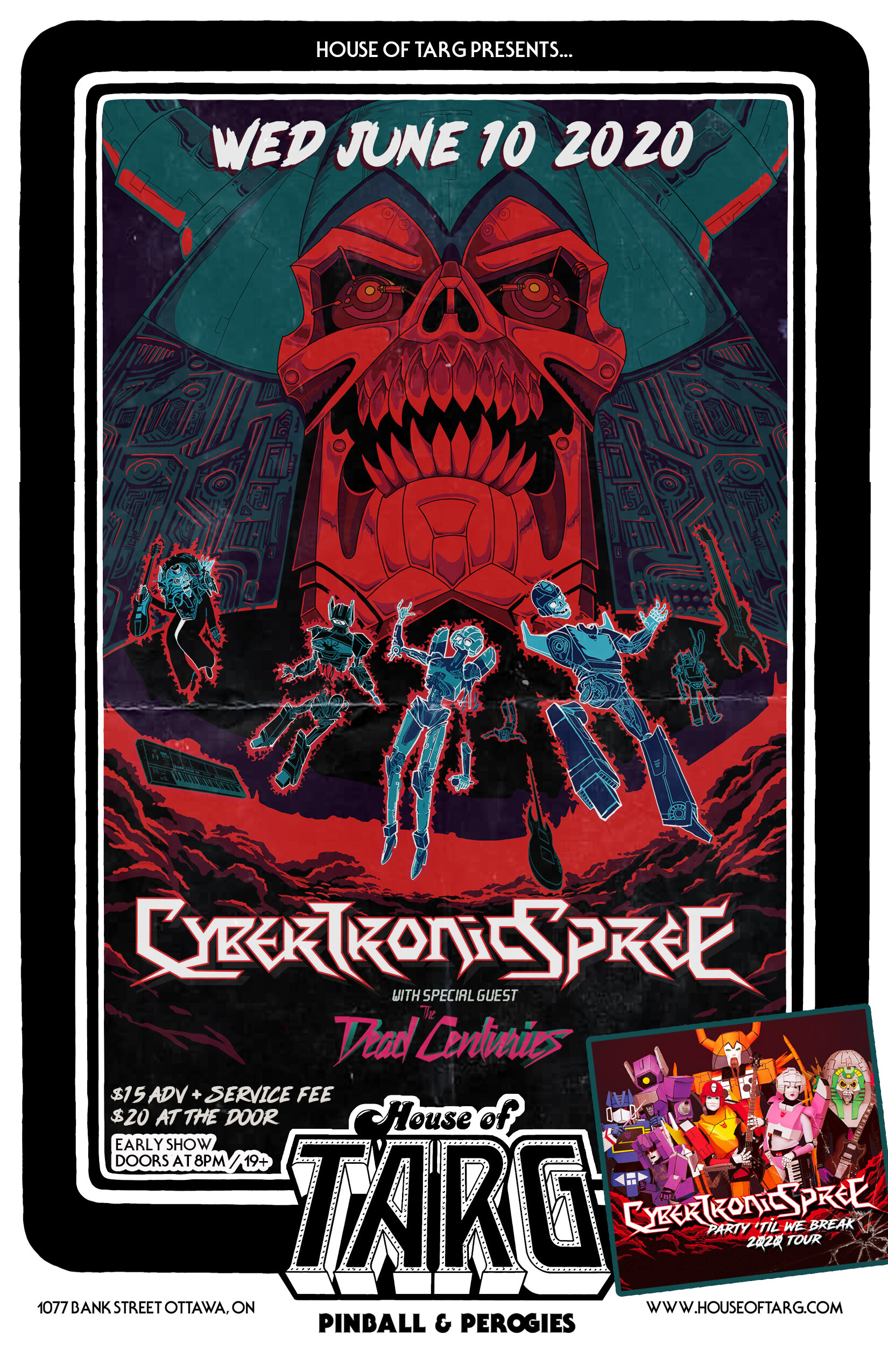 THE CYBERTRONIC SPREE + The Dead Centuries