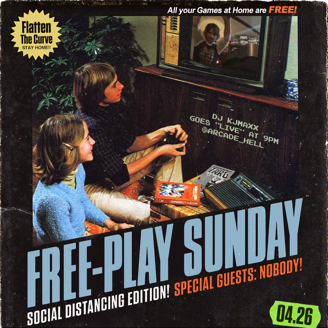 FREE-PLAY SUNDAY! Social Distancing Edition
