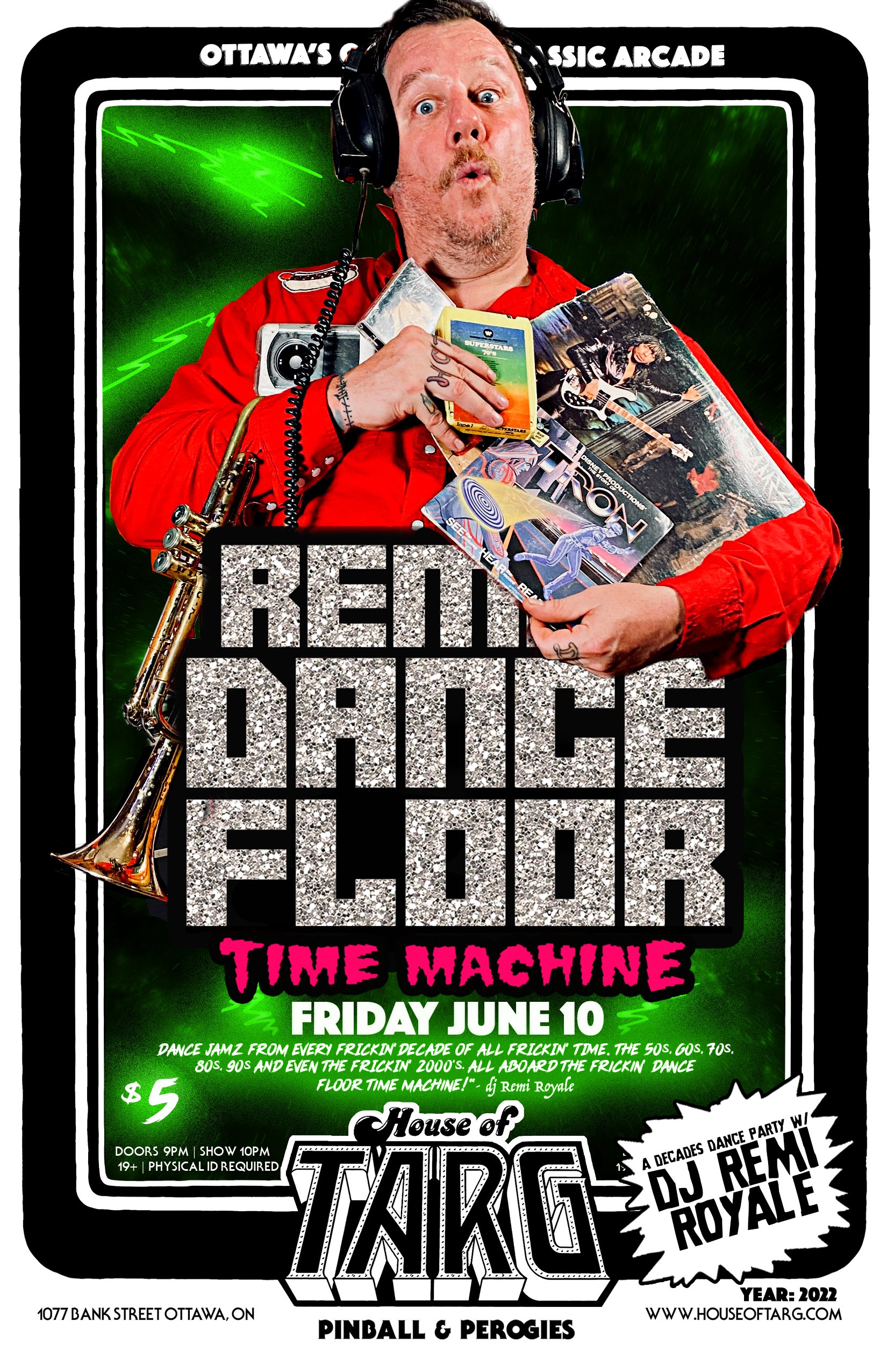 Remi's Dance Floor Time Machine - A 50s, 60s 70s, 80s, 90s, 00s Dance Party