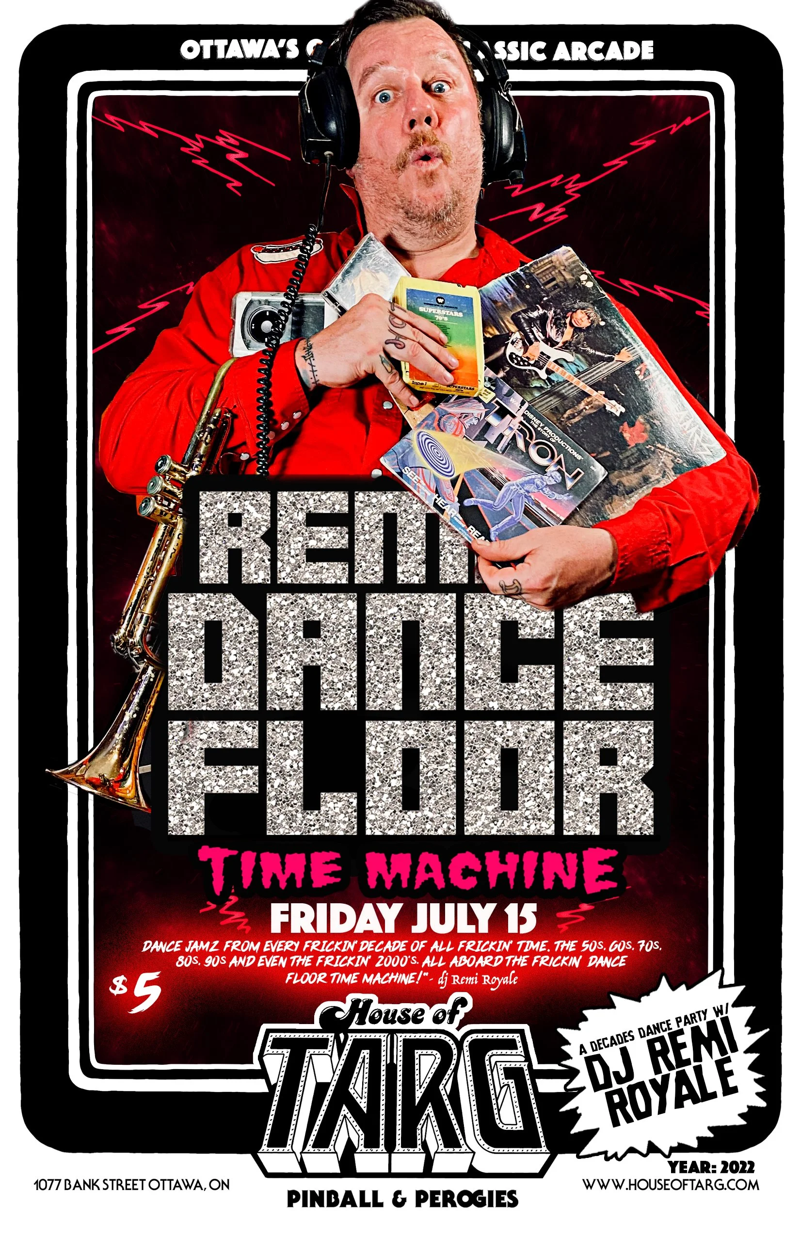 Remi's Dance Floor Time Machine - A 50s, 60s 70s, 80s, 90s, 00s Dance Party
