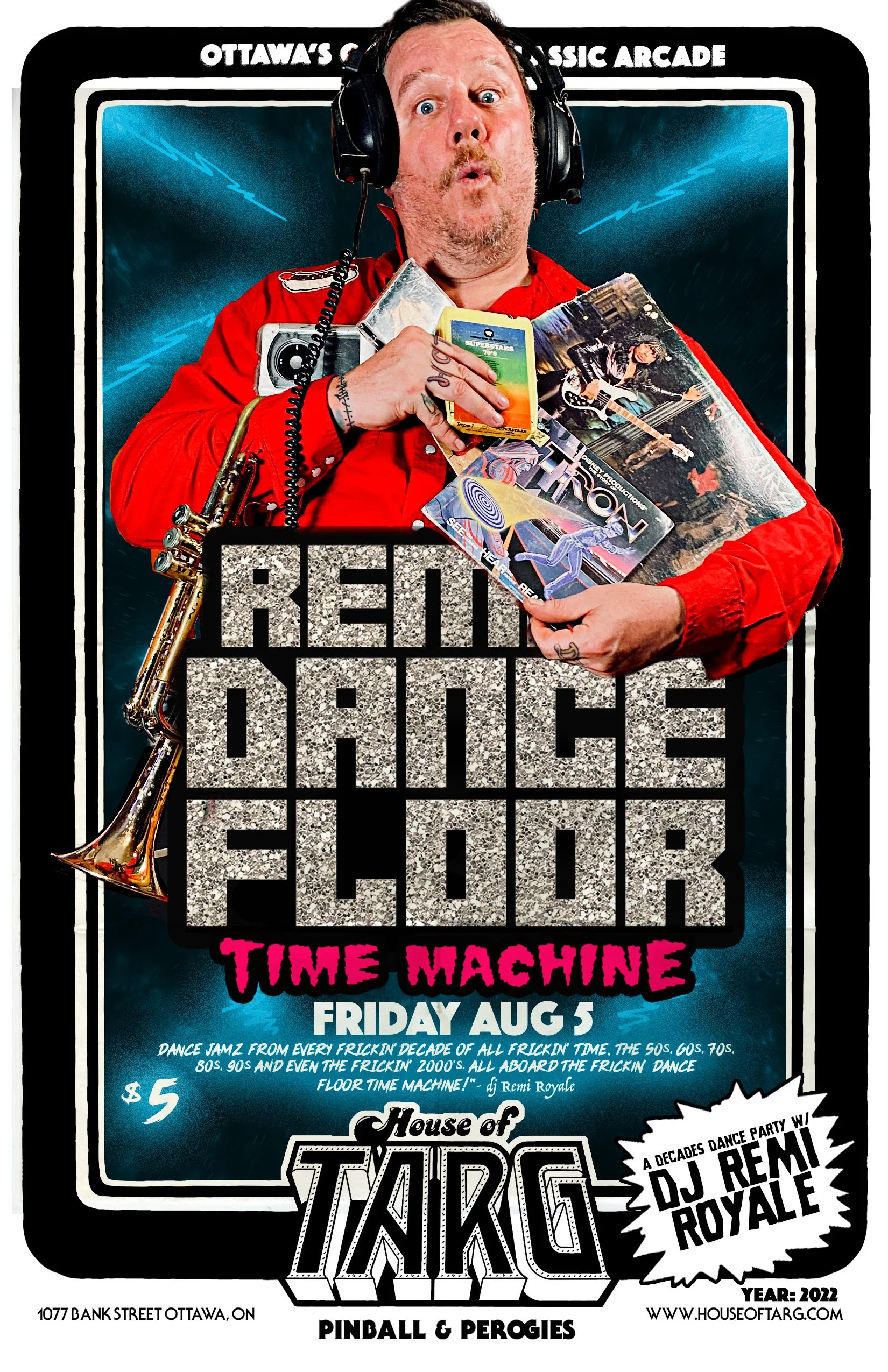 Remi's Dance Floor Time Machine - A 50s, 60s 70s, 80s, 90s, 00s Dance Party
